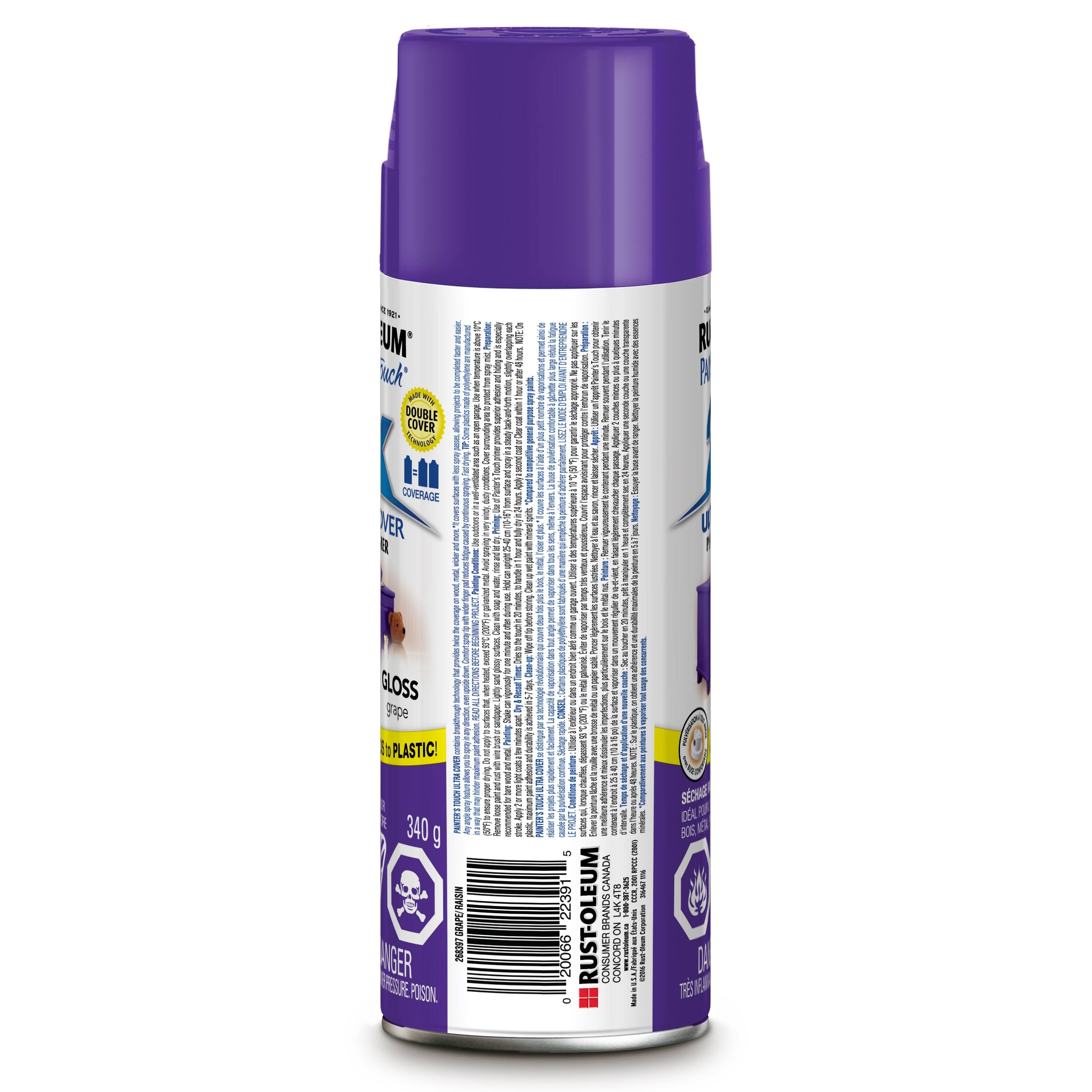 Appr&#xEA;t et peinture en a&#xE9;rosol tr&#xE8;s couvrante 2X Ultra Cover Painter&#x2019;s Touch de Rust-Oleum