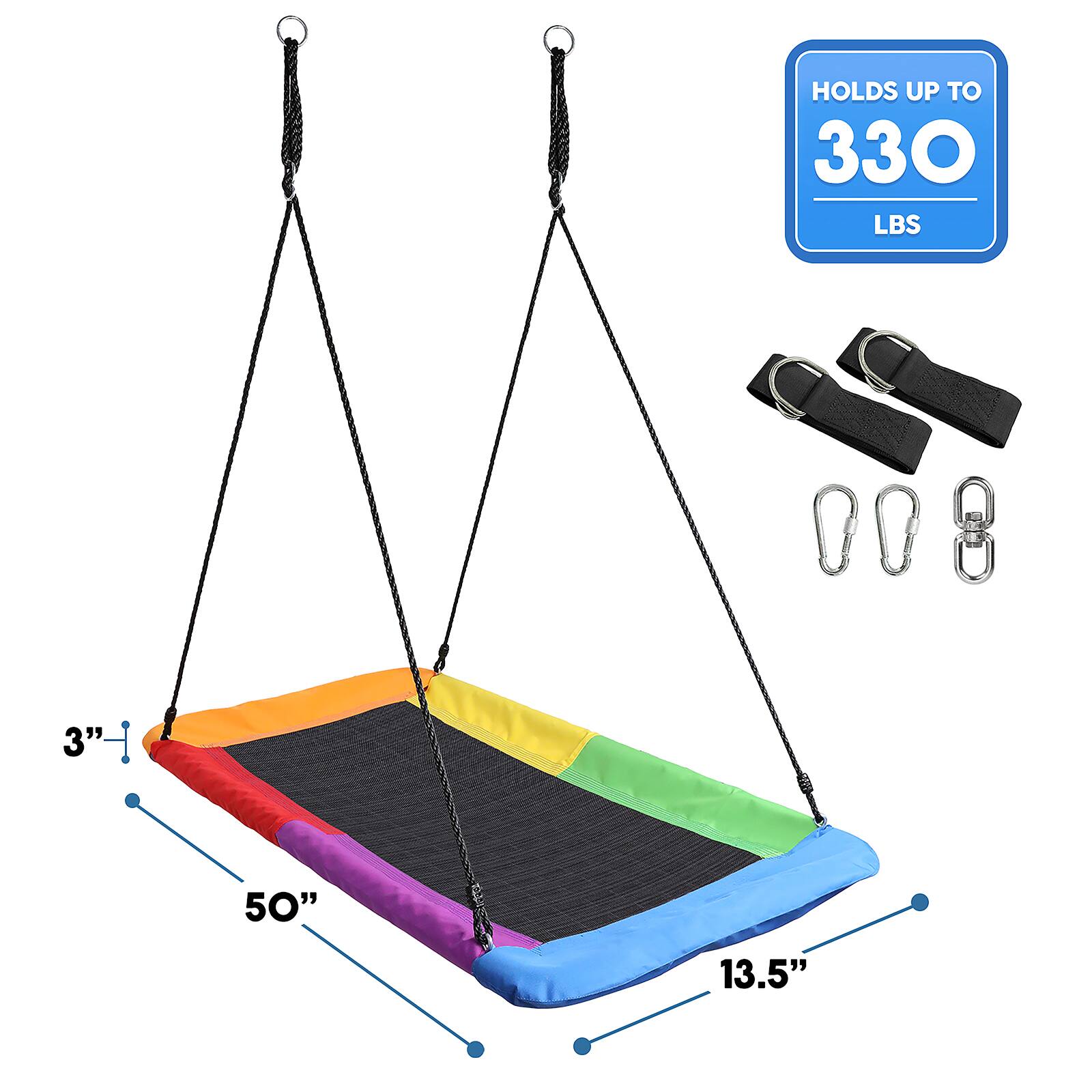 Sorbus Indoor &#x26; Outdoor Saucer Swing