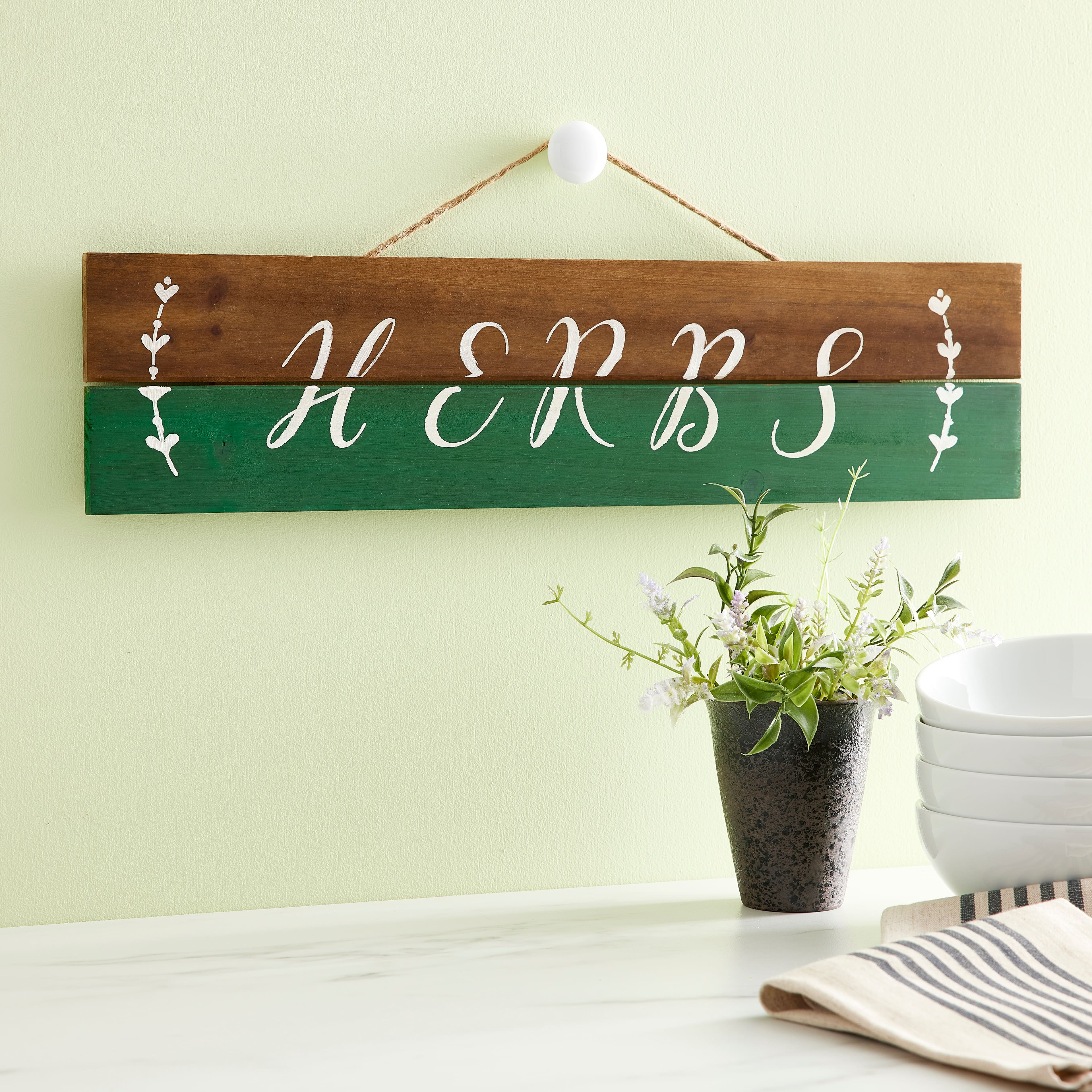 Wood Pallet Plaque by Make Market&#xAE;