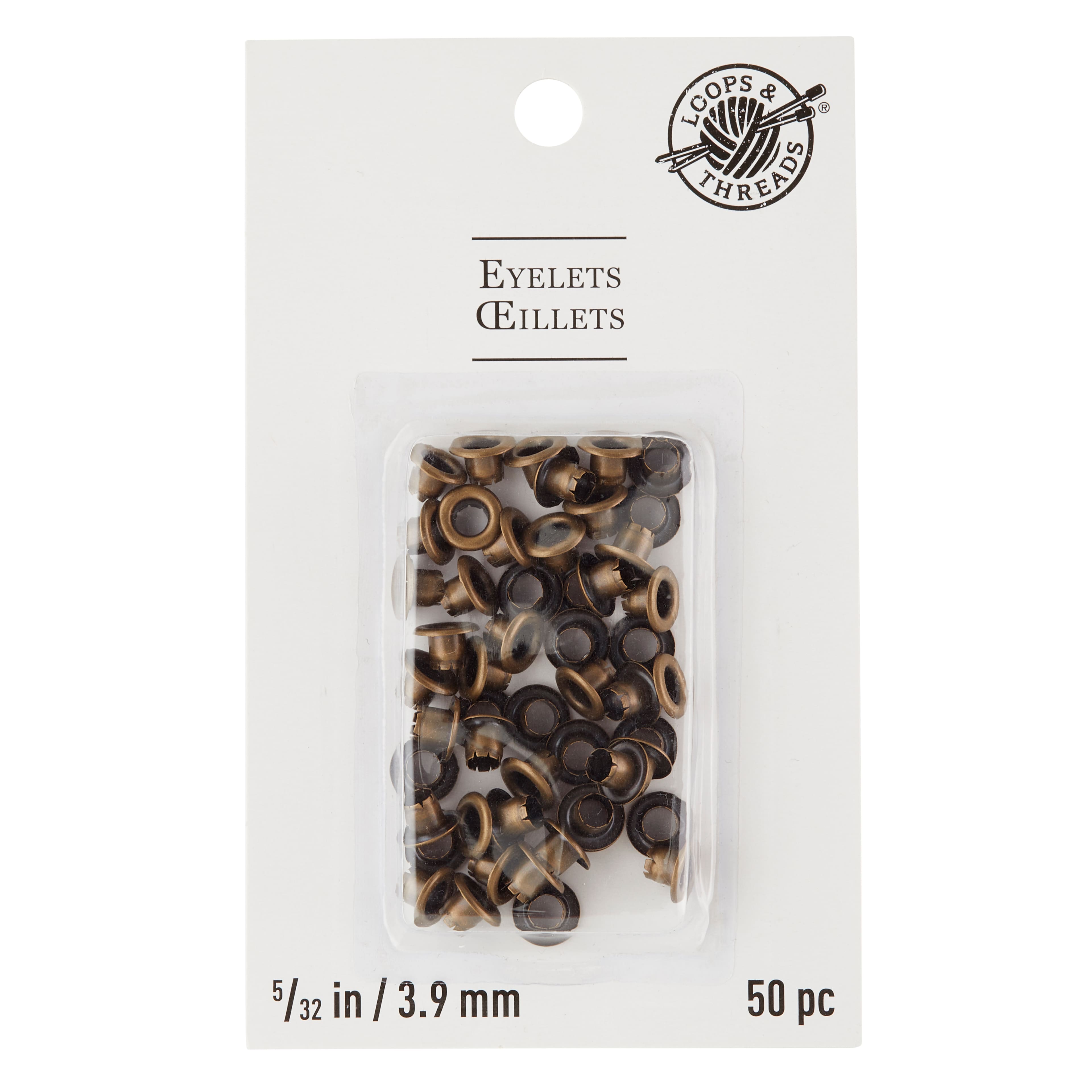 Œillets Loops & Threads, 4 mm