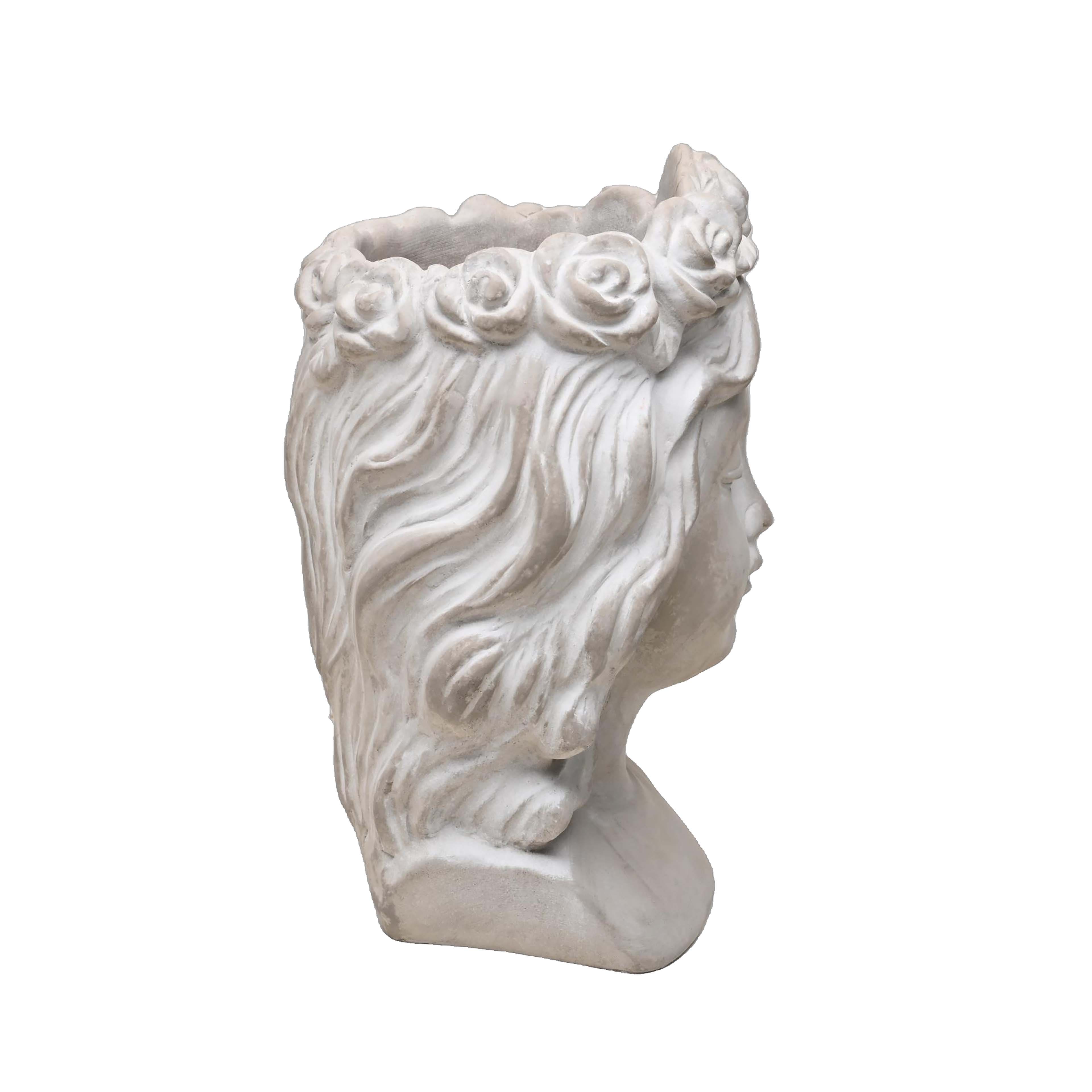 9&#x22; Female Bust Cement Container by Ashland&#xAE;