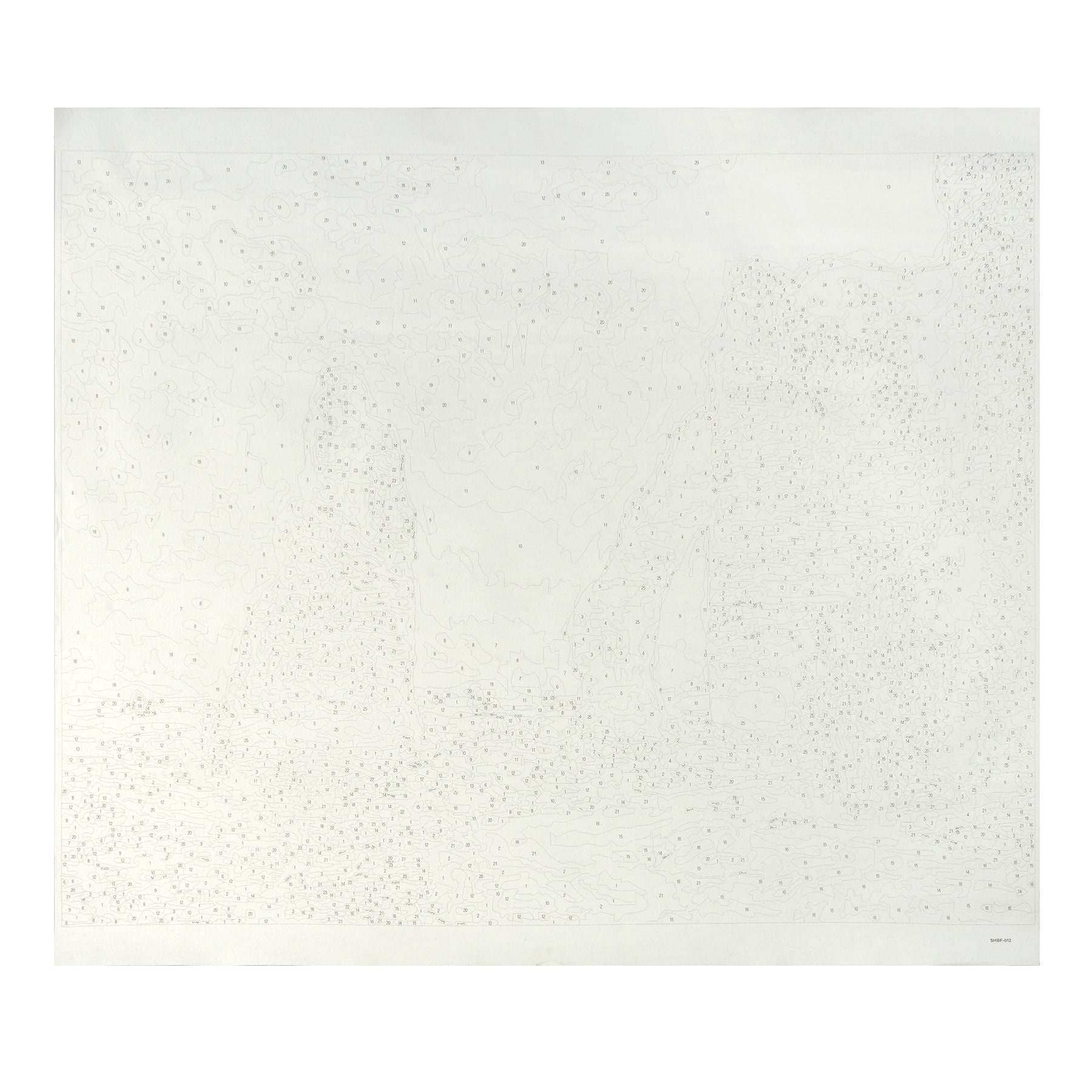 16" x 20" Cliffs at Etretat Paint-by-Number Kit with Wood Display Hanger by Artist's Loft®