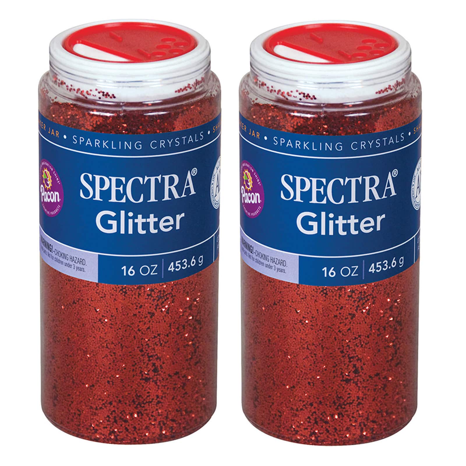 Pacon® Spectra® Glitter Sparkling Crystals, 2ct.