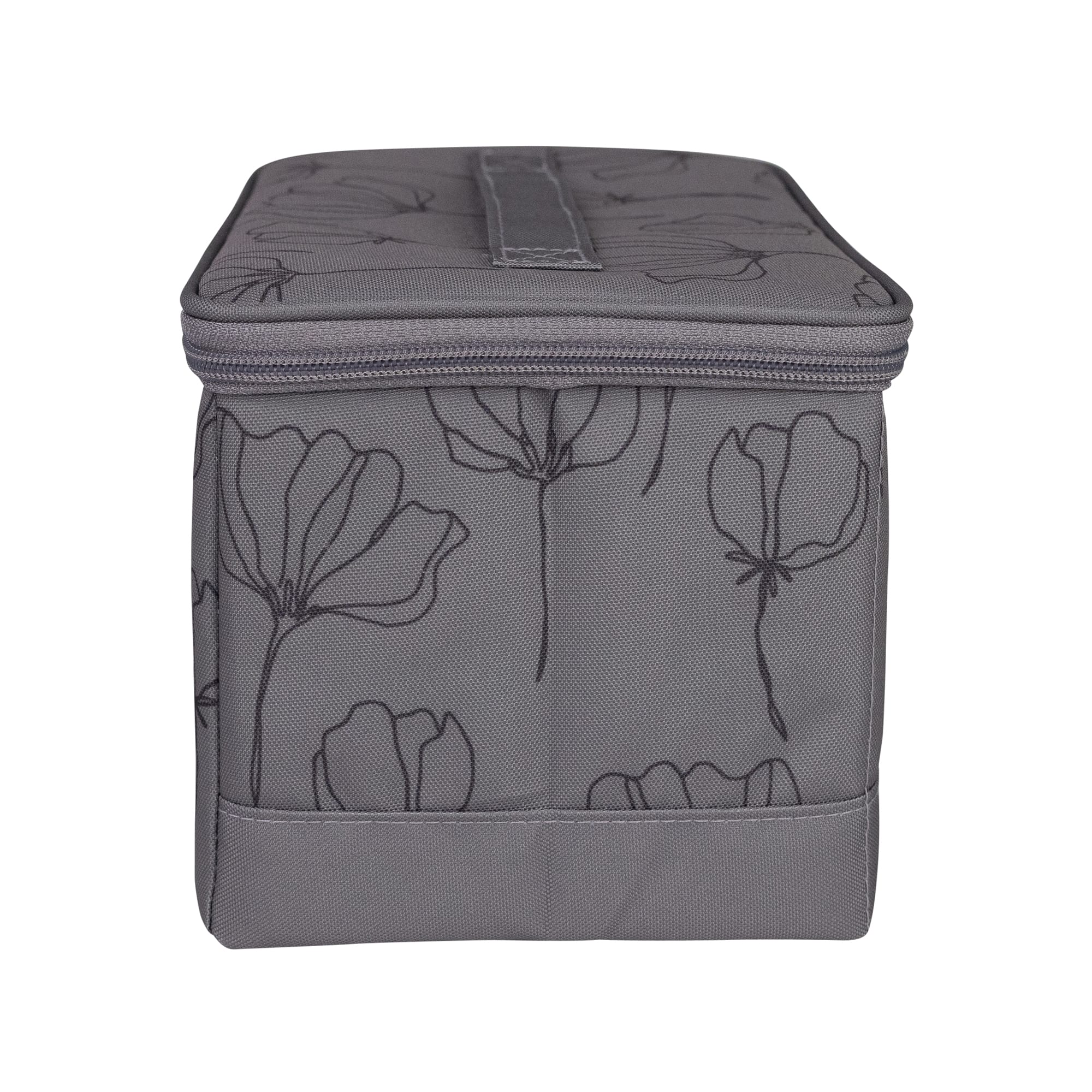 Everything Mary Gray Floral Collapsible Sewing Kit Organizer Box