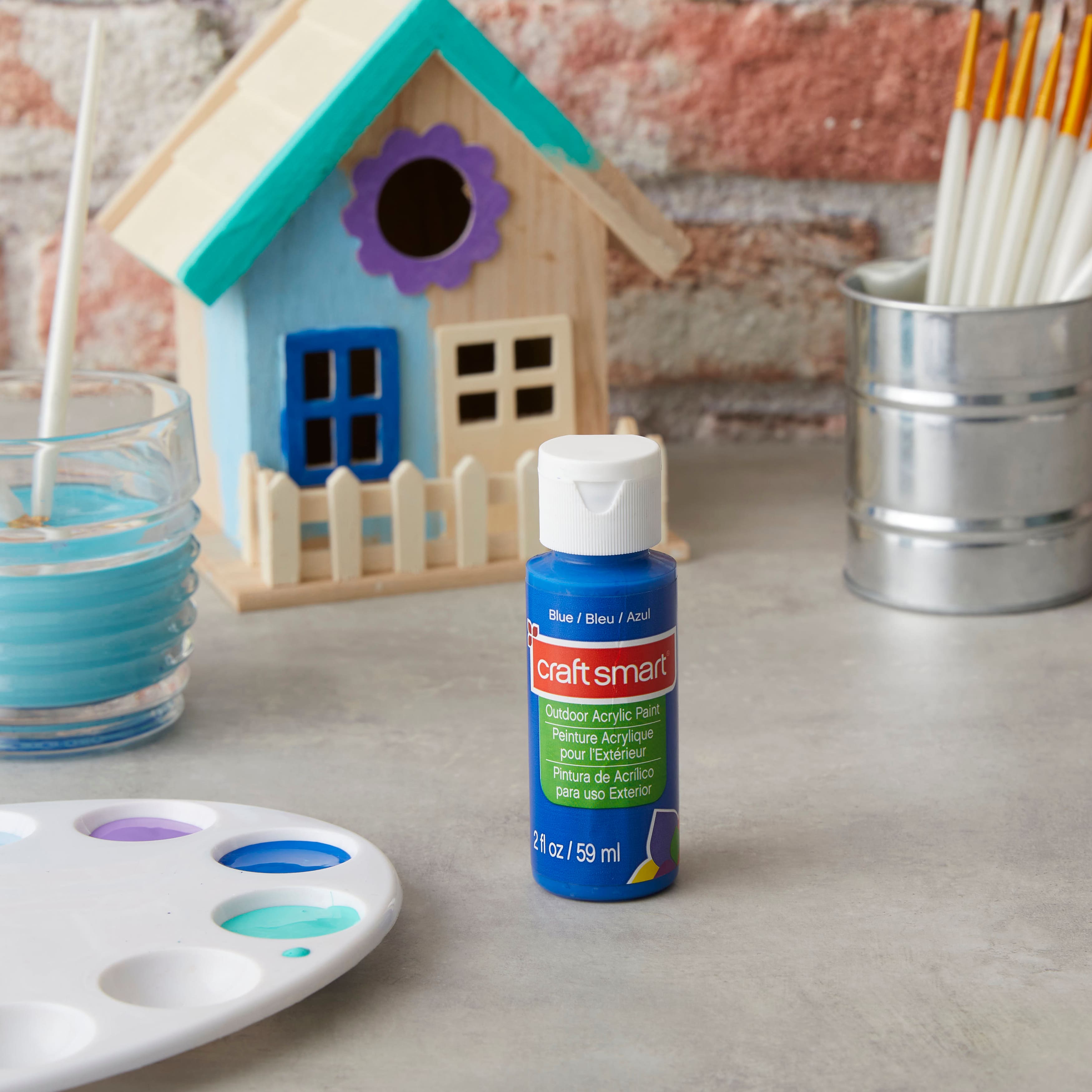 12 Pack: Outdoor Acrylic Paint by Craft Smart&#xAE;, 2oz.