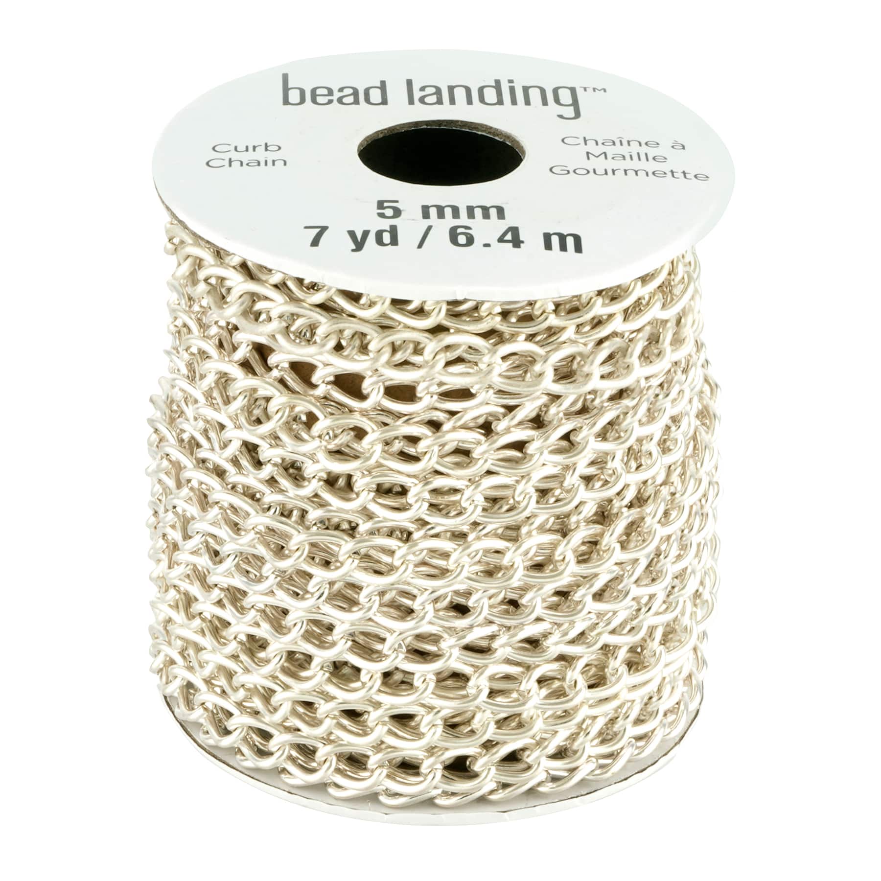 6 Pack: 7yd. Silver Curb Chain by Bead Landing™