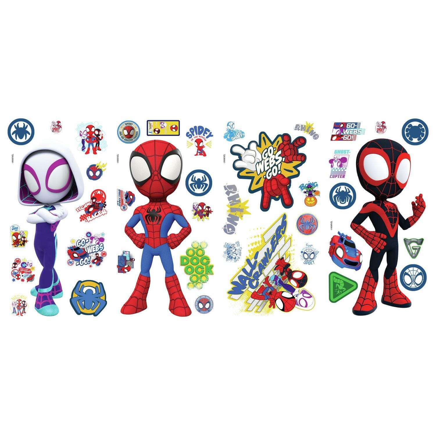Spidey and his Amazing Friends: Group Life-Size Foam Core Cutout