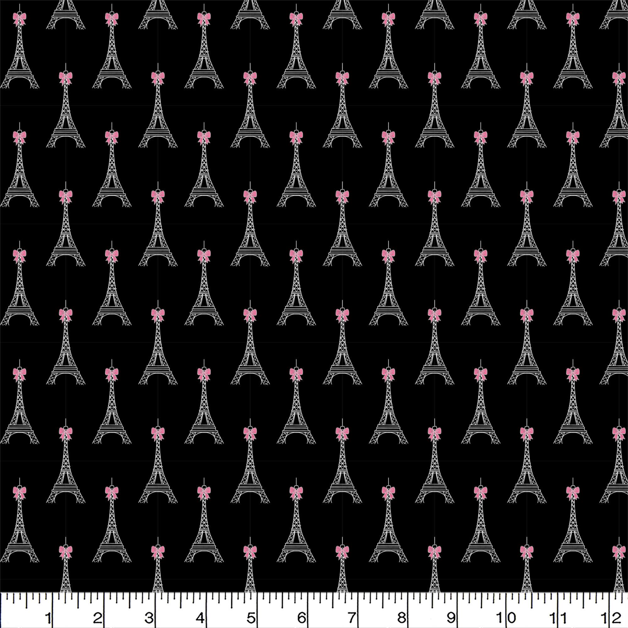 Camelot Fabrics Eiffel Tower Cotton Fabric