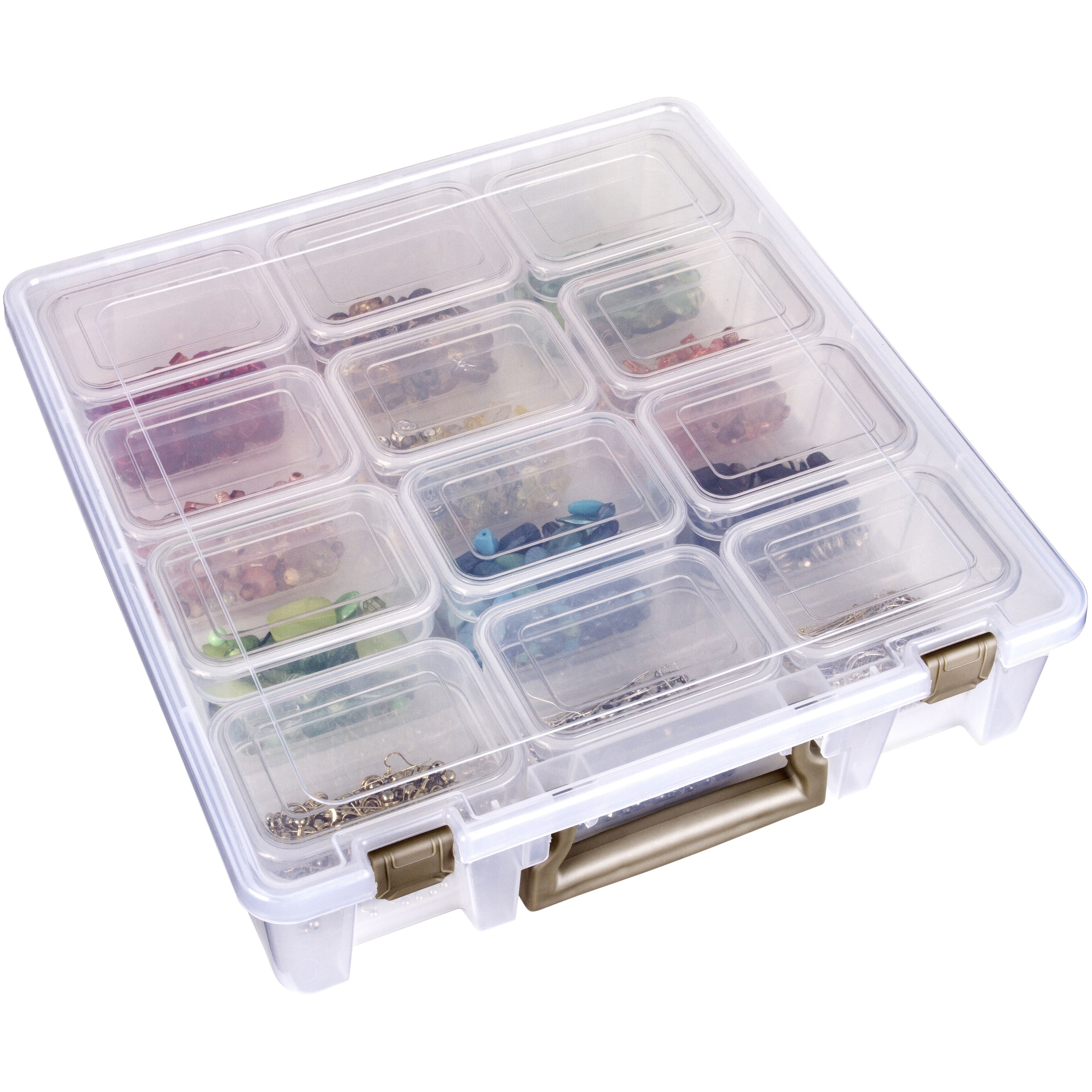 ArtBin&#xAE; Super Satchel&#x2122; Translucent 12 Compartment Box