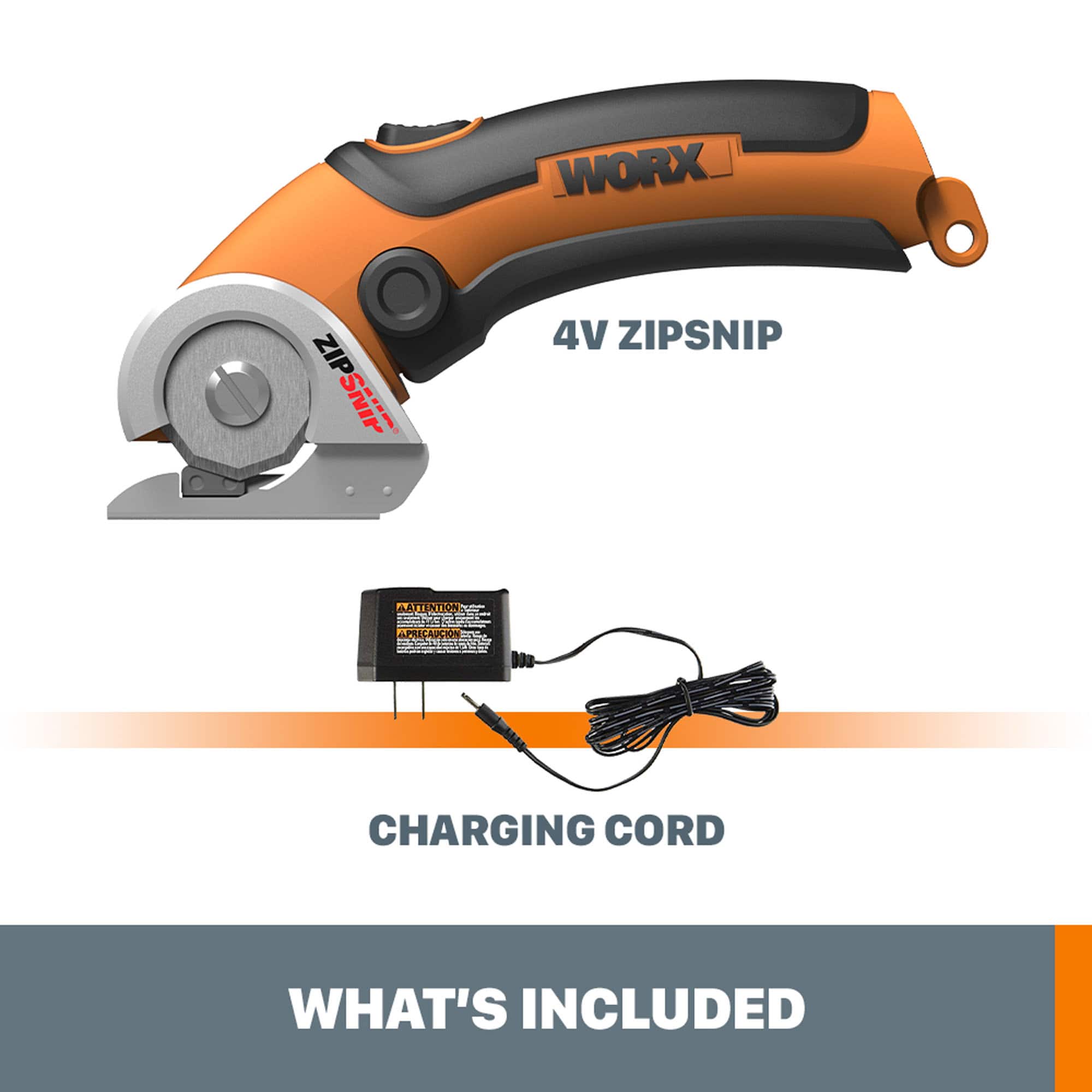 Worx 4V ZipSnip Cordless Electric Scissors - Micro Center