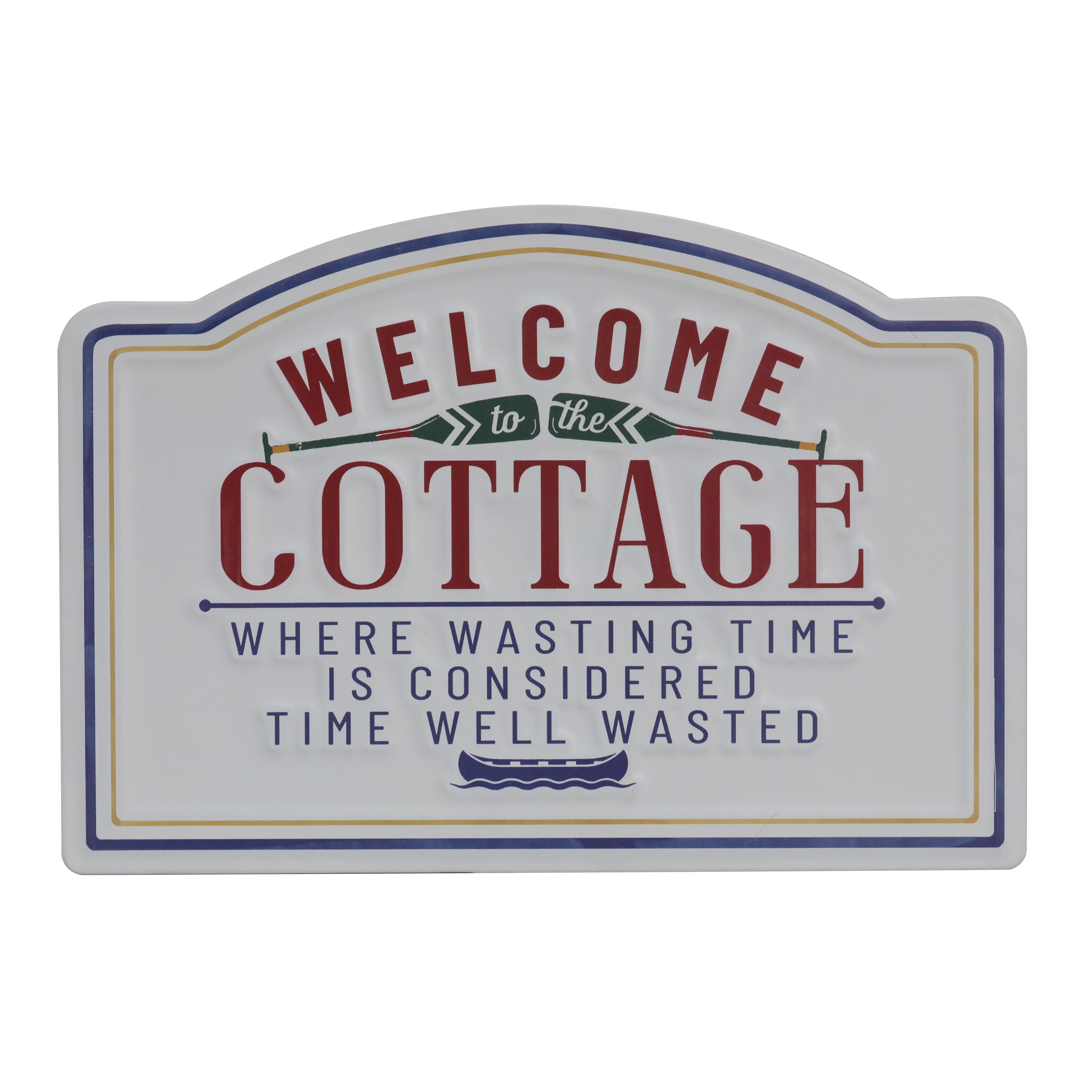 Welcome to the Cottage Wall Sign by Celebrate It&#xAE;