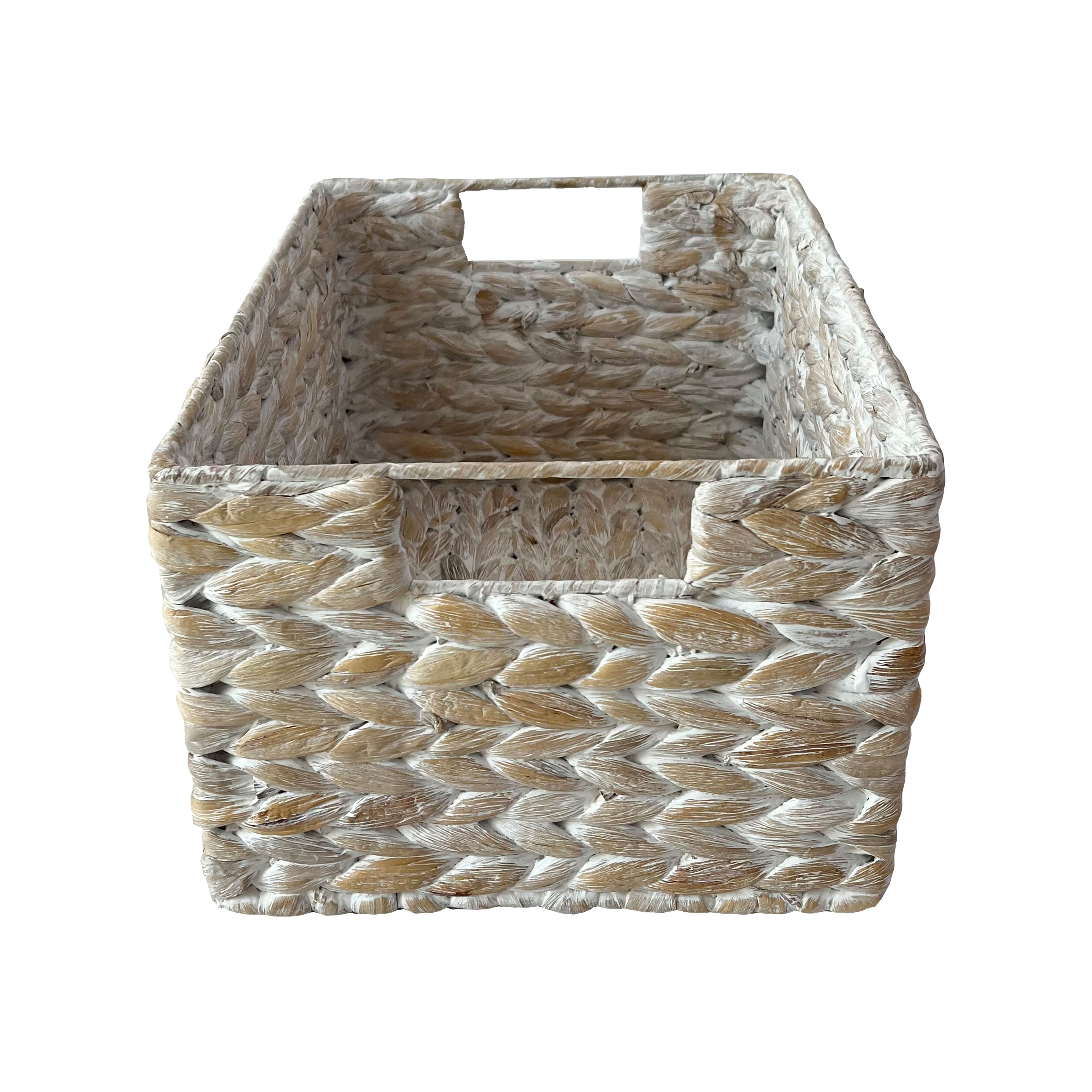 Medium White Hyacinth Basket by Ashland&#xAE;