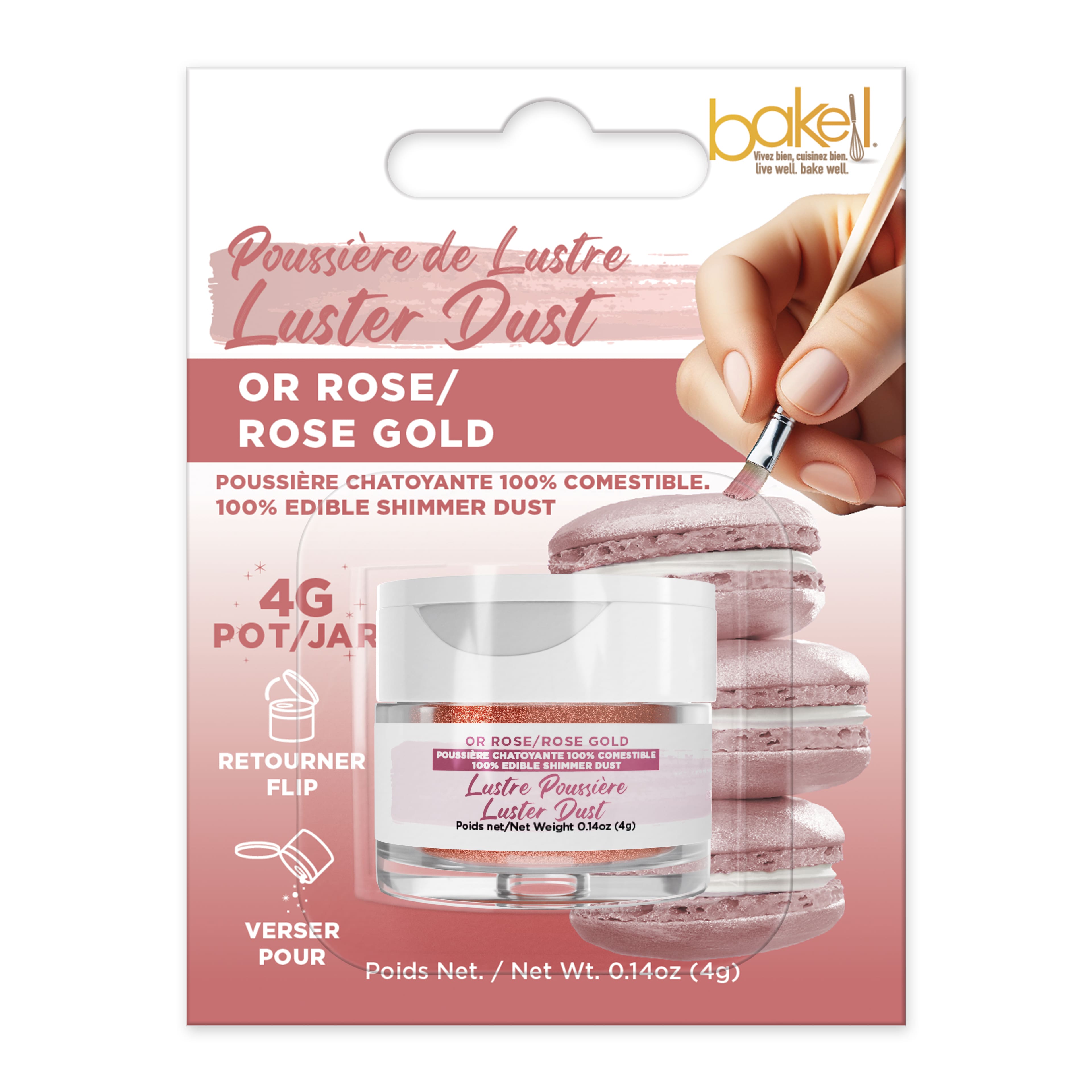 Bakell® Luster Dust Edible Shimmer Dust