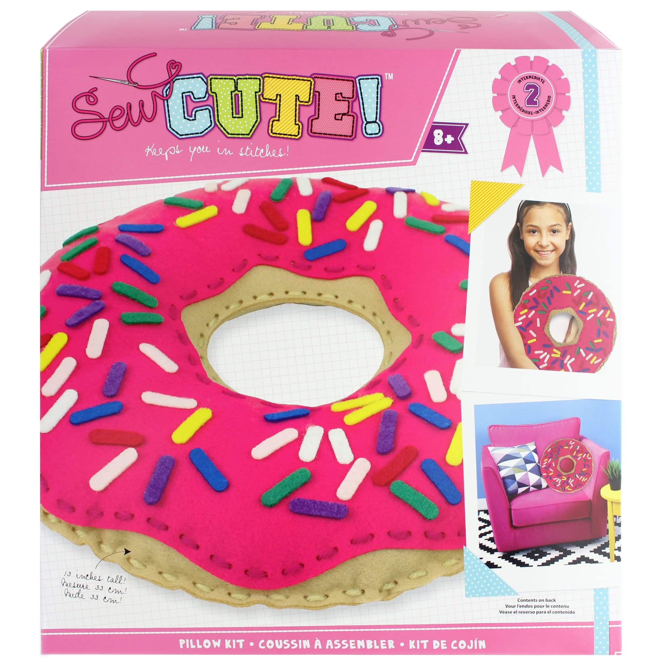 Kids Sewing: Donut Pillow