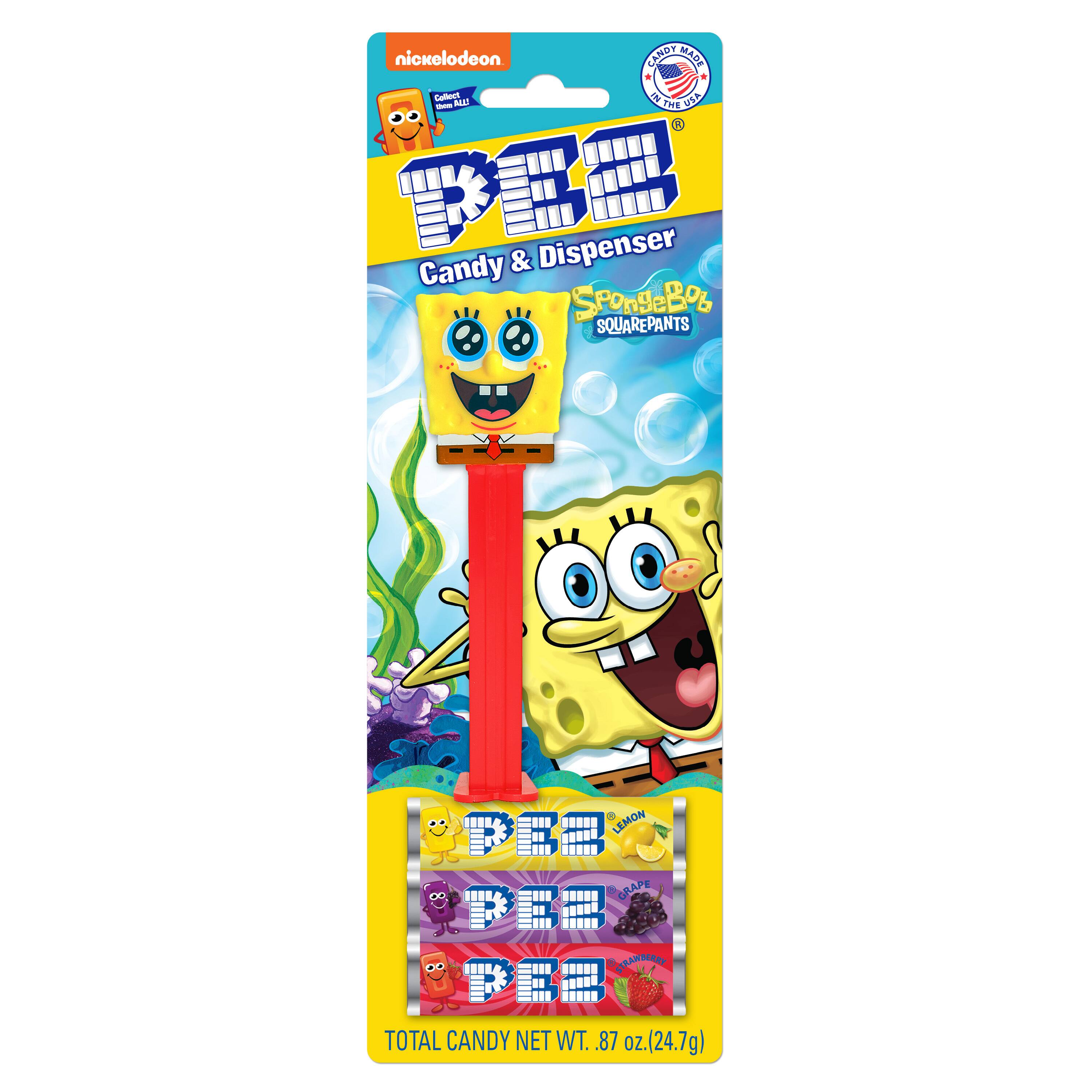 Assorted Pez® SpongeBob SquarePants Candy & Dispenser, 1pc.
