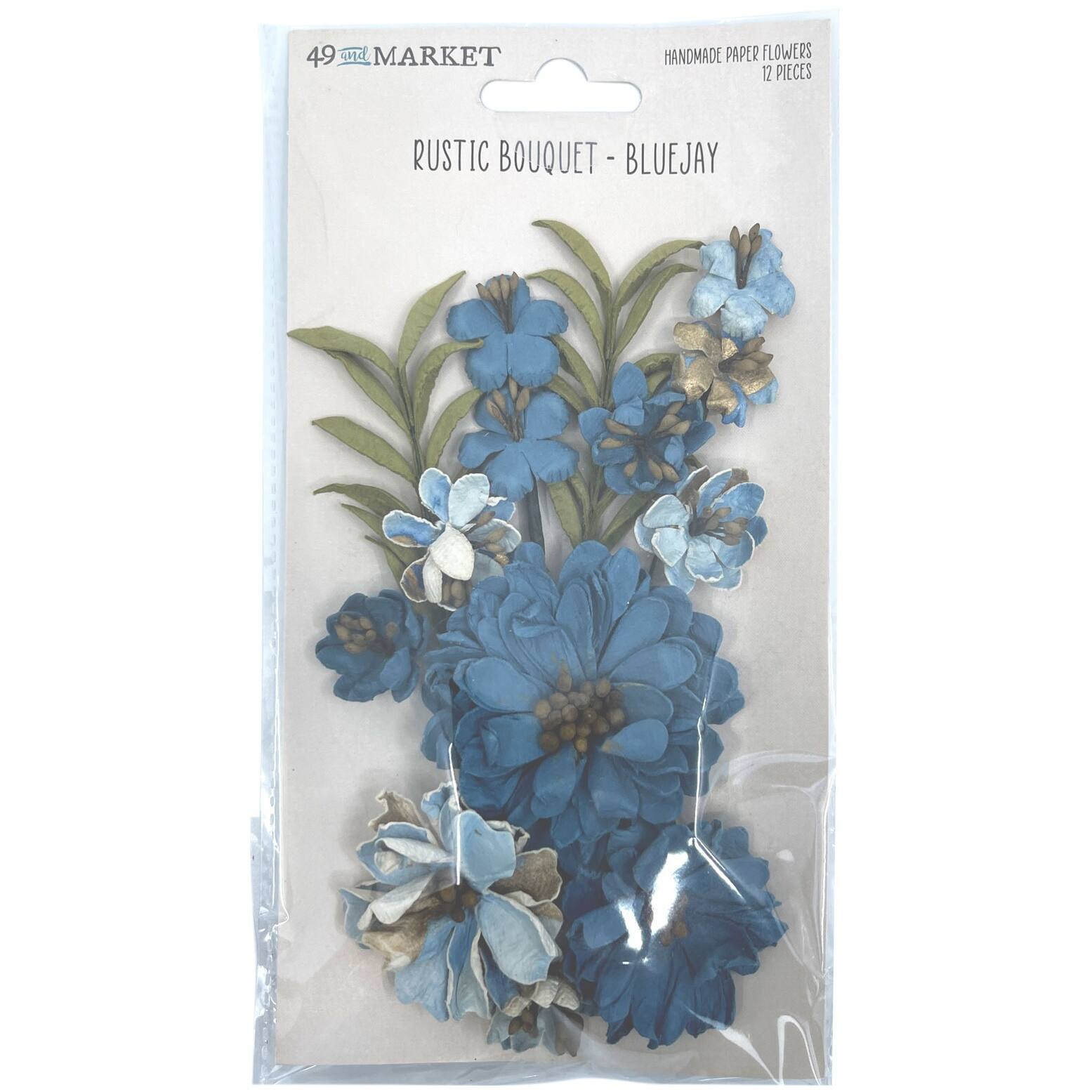 49 And Market Rustic Bouquet Bluejay Paper Flowers Michaels