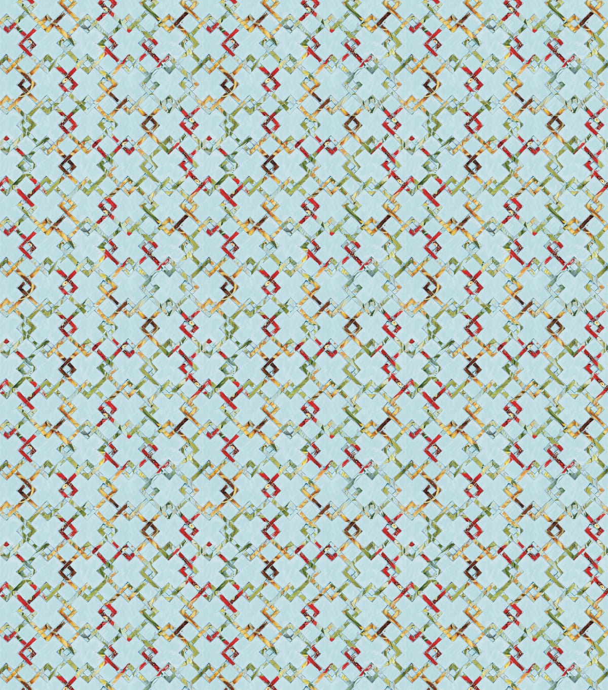 Susan Winget Geometric Cotton Fabric