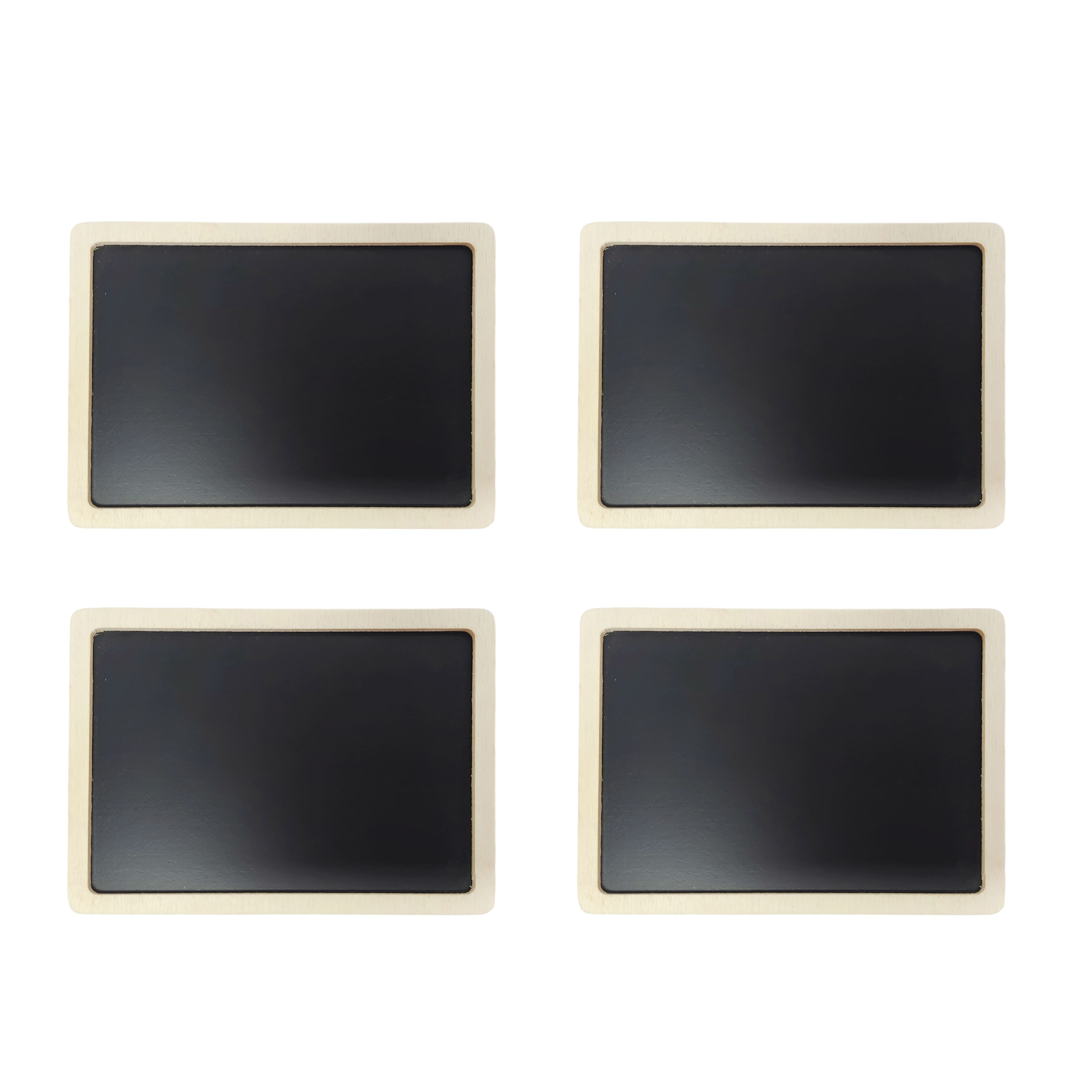 4&#x22; Unfinished Mini Plywood Chalkboards, 4ct. by Make Market&#xAE;