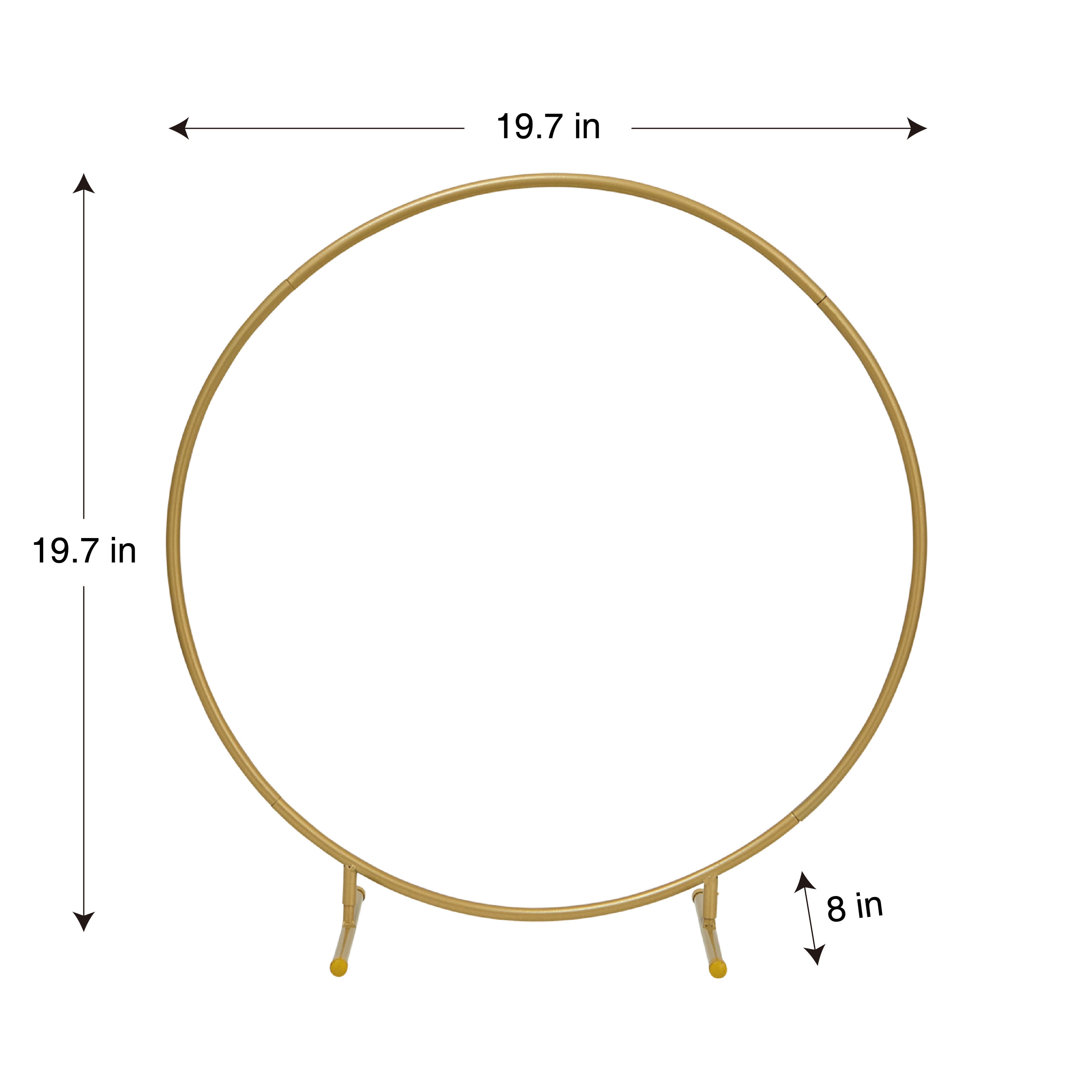 19.75&#x22; Gold Tabletop Hoop by Celebrate It&#x2122;