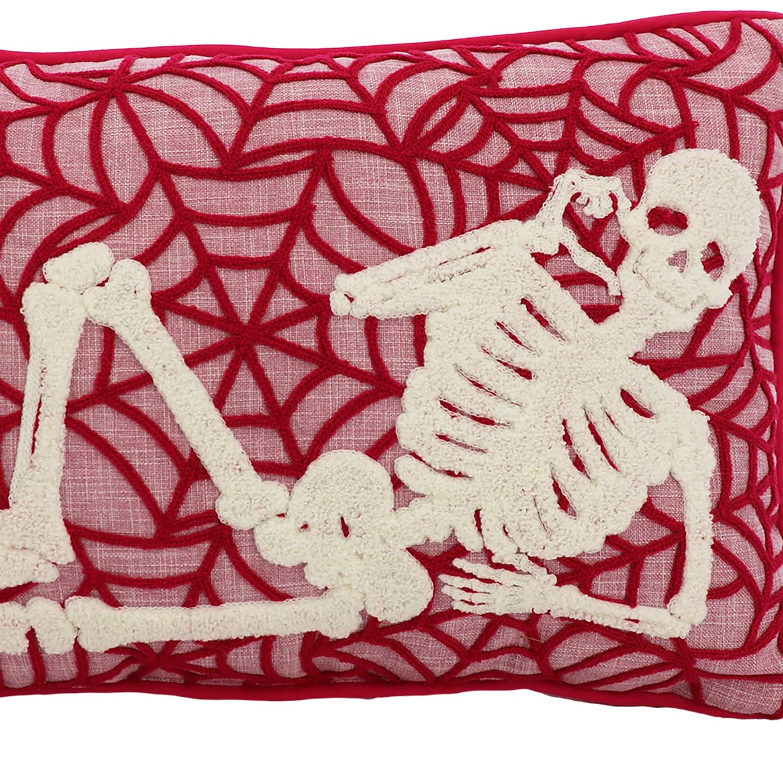 20&#x22; x 12&#x22; Skeleton with Web Lumbar Pillow by Ashland&#xAE;