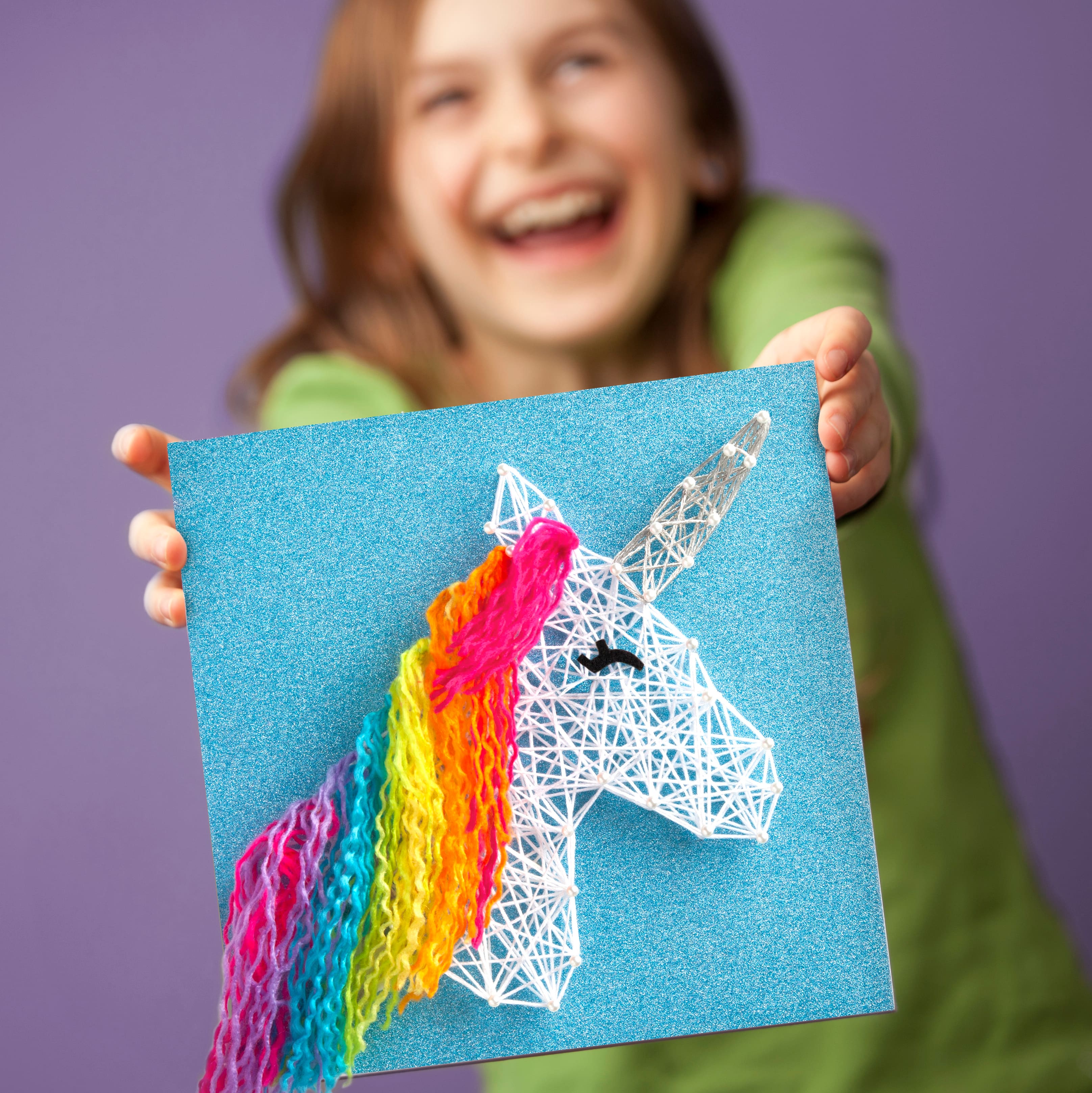 Craft-Tastic&#xAE; Unicorn String Art