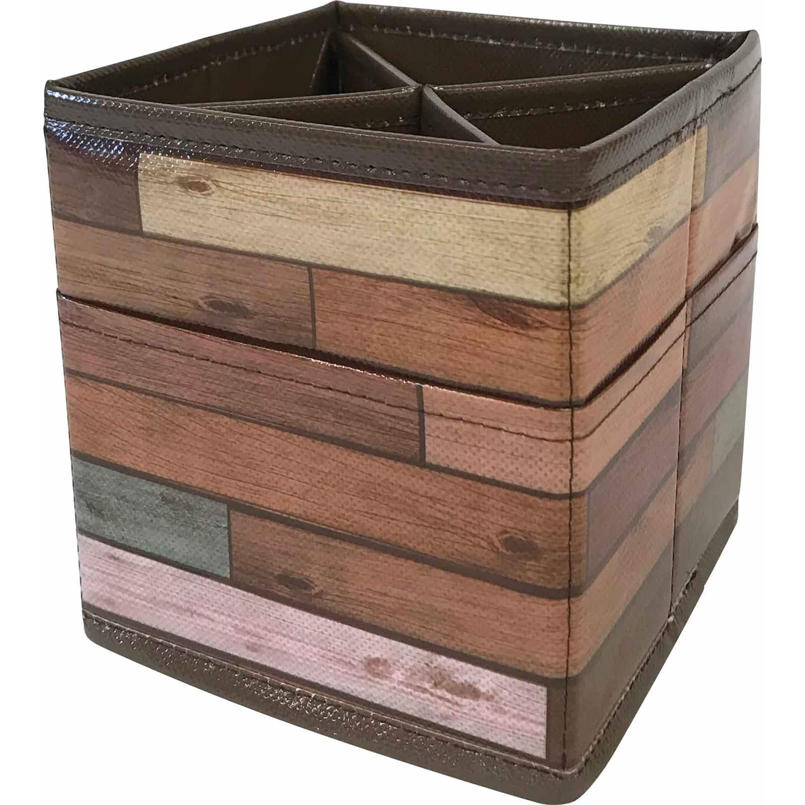 Teacher Created Resources Reclaimed Wood Design Desktop Organizers, 2ct.