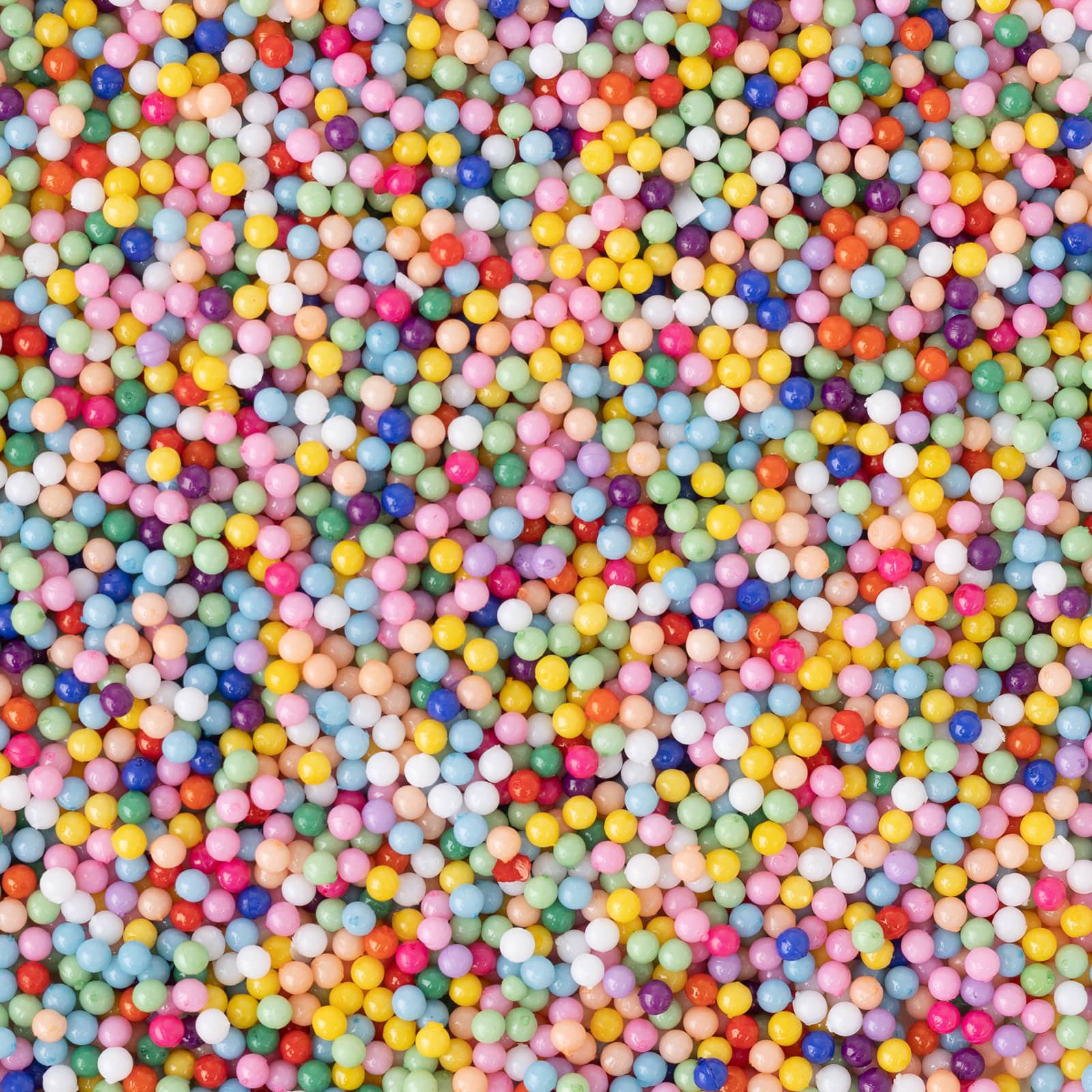 12 Pack: Rainbow Beads Specialty Glitter Shapes by Recollections™