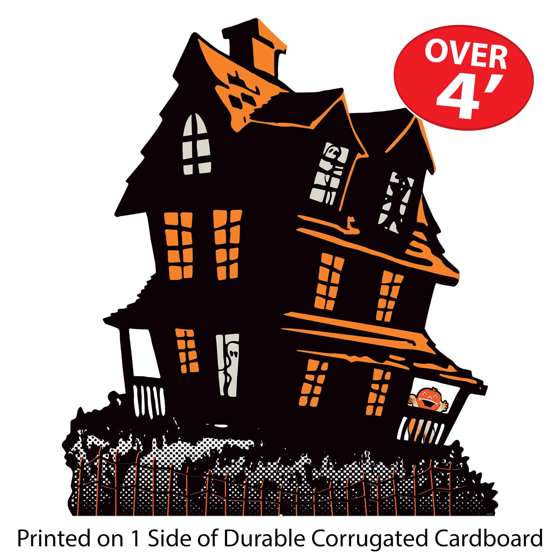 Beistle Vintage Halloween Haunted House Stand-Up Photo Prop