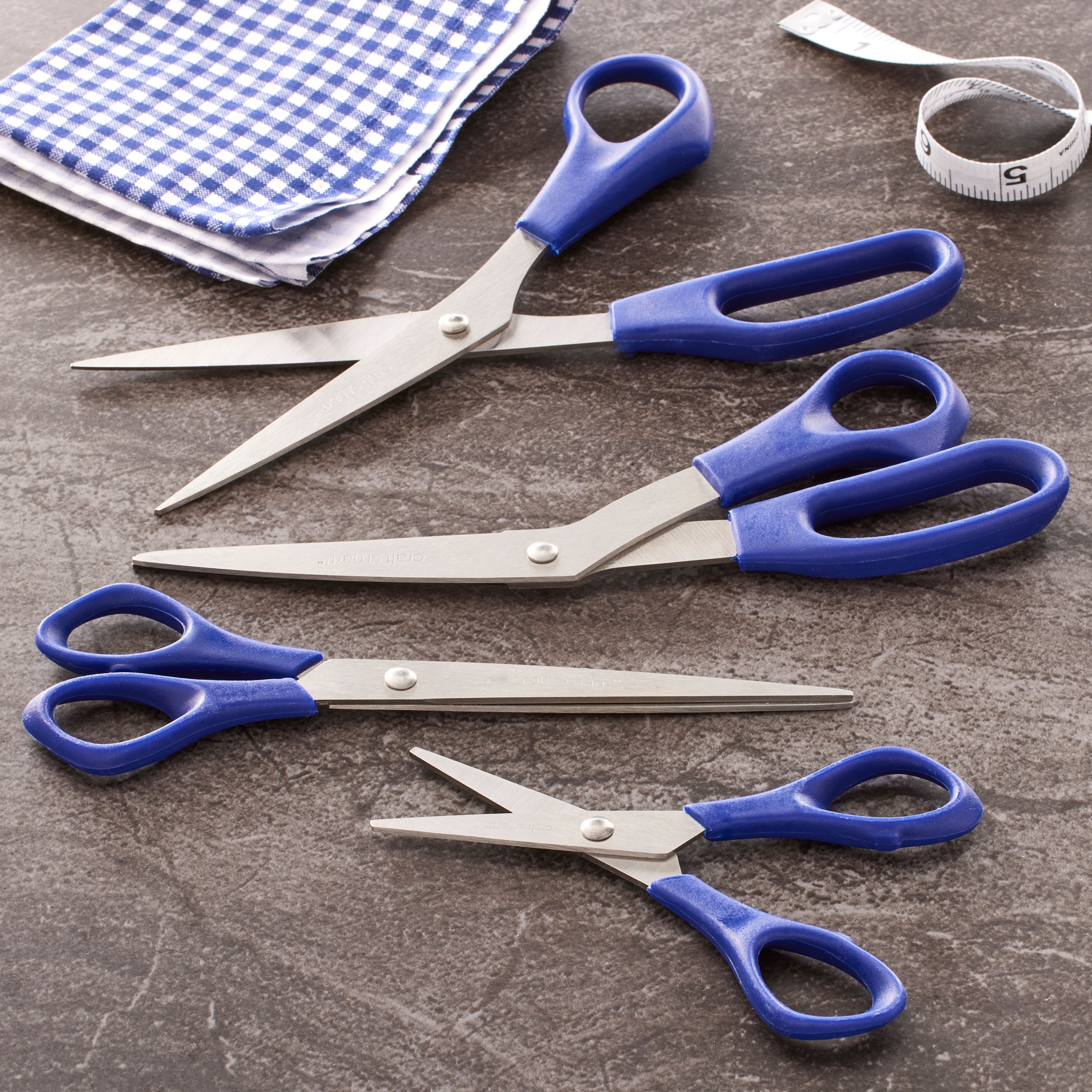 Craft Smart 4-Piece Assorted Multi-Purpose Scissors - Each