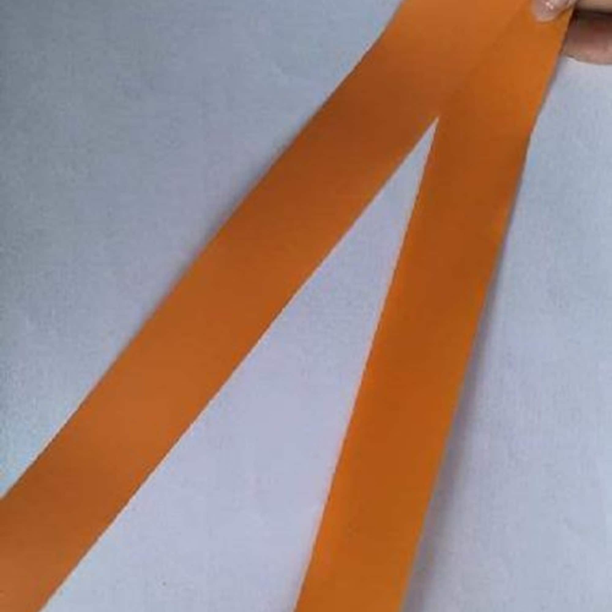 4ft. Pre-Lit Medium Orange Artificial Pine Christmas Tree, Clear Lights
