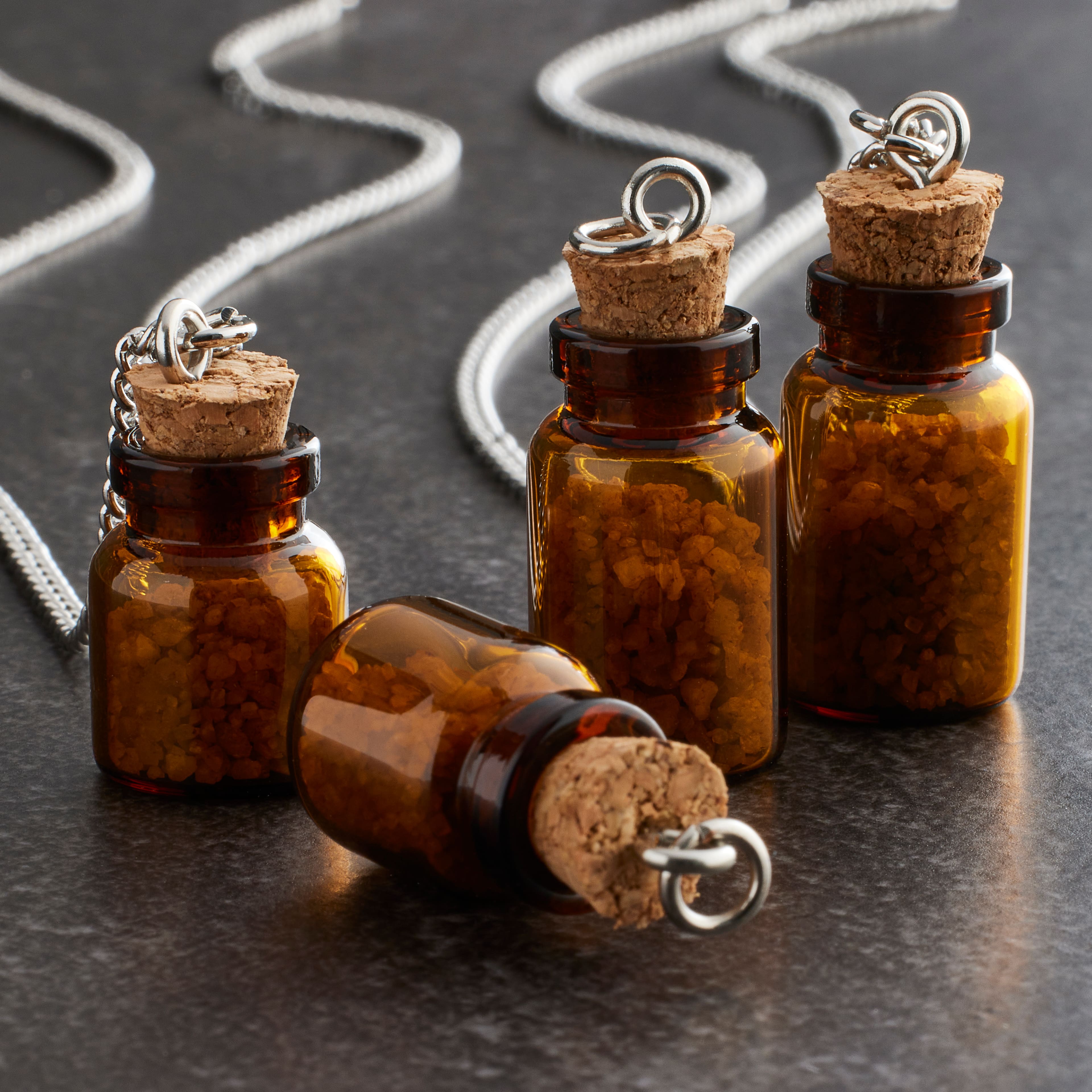 Found Objects Brown Glass Bottles by Bead Landing™
