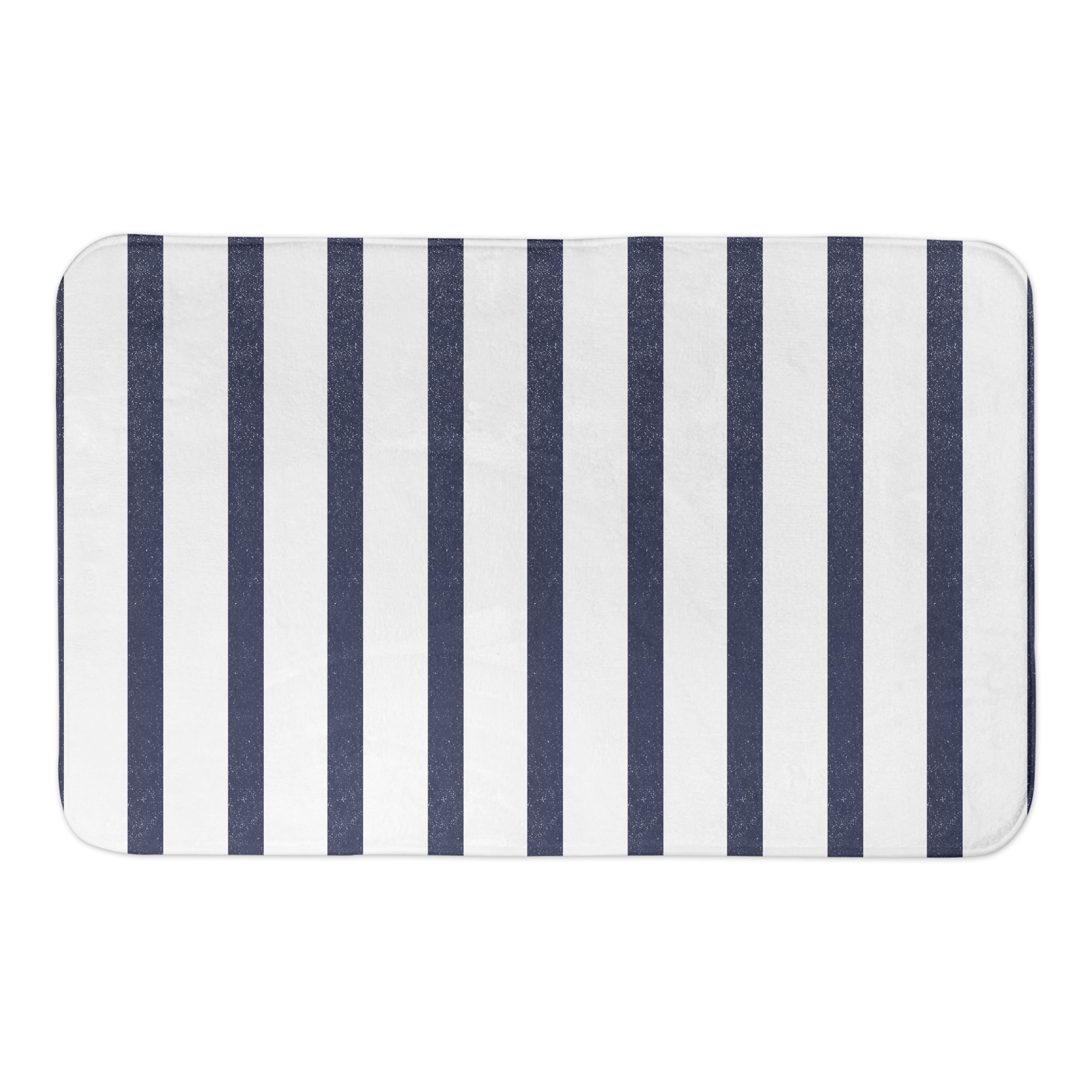 Sea Stripes 34" x 21" Bath Mat