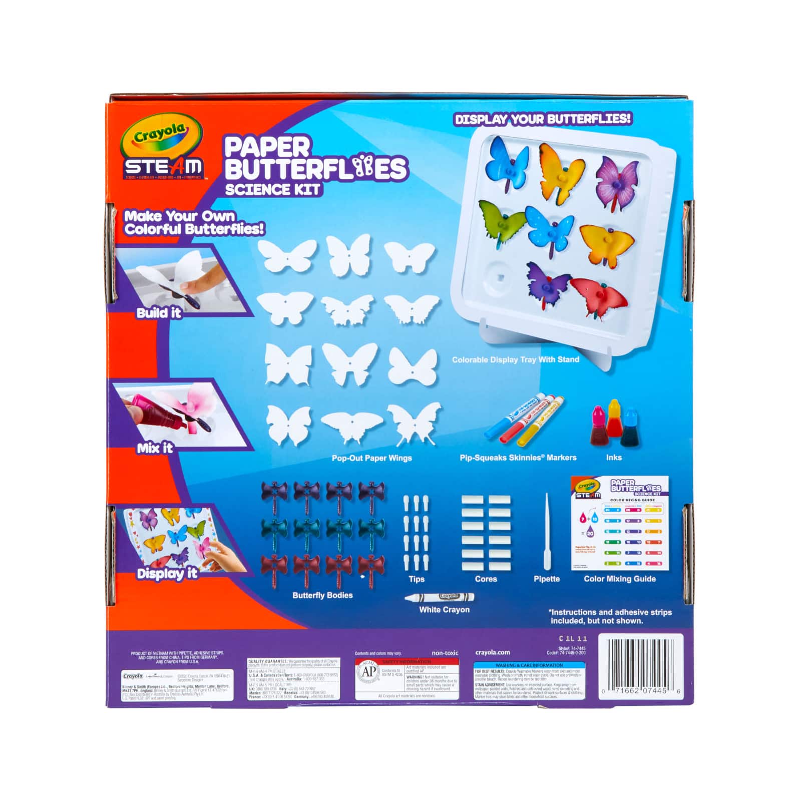 Butterfly Birthday Party Crayon Bags: Crayon Party Favors 