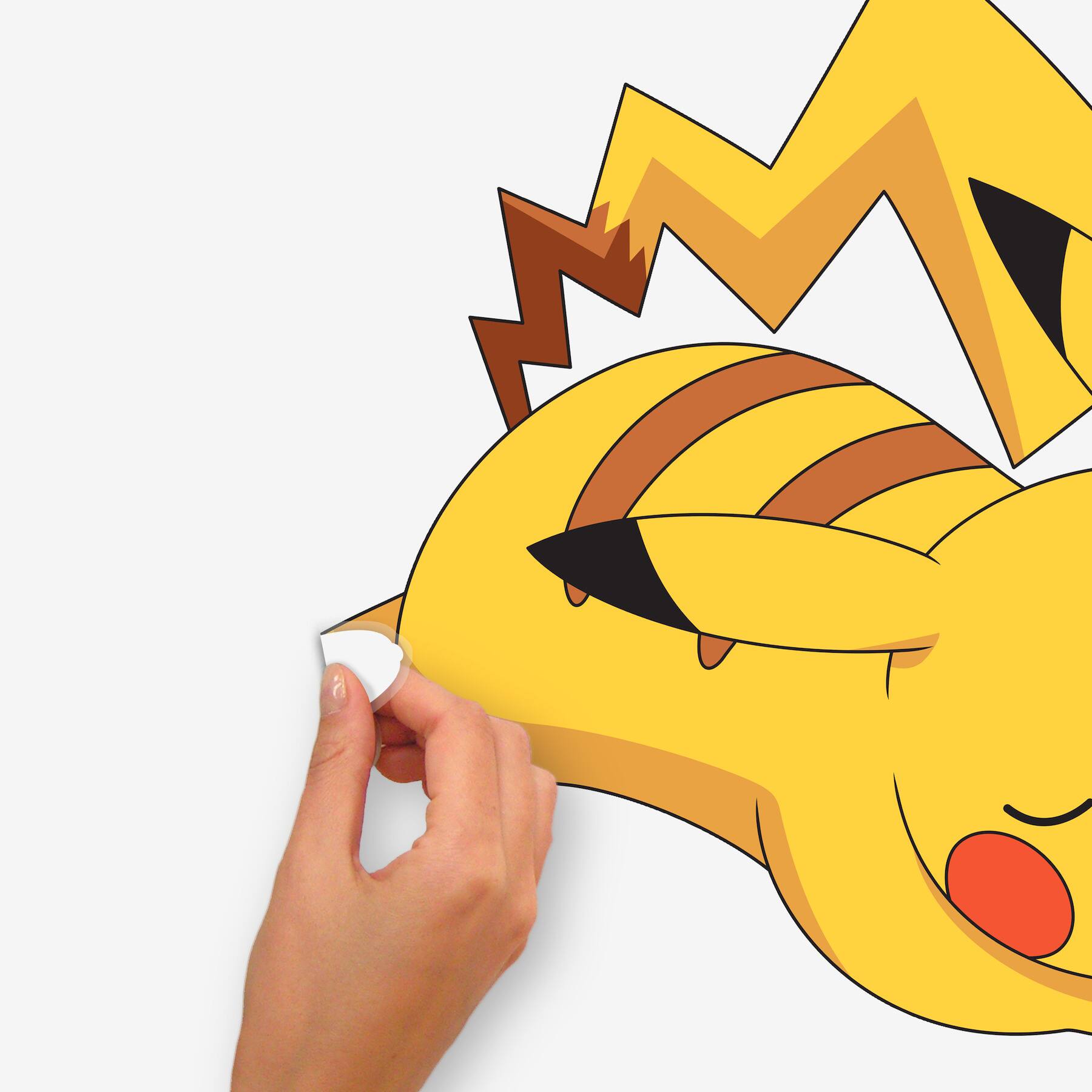 RoomMates Pokemon Sleeping Pikachu Giant Peel & Stick Wall Decals