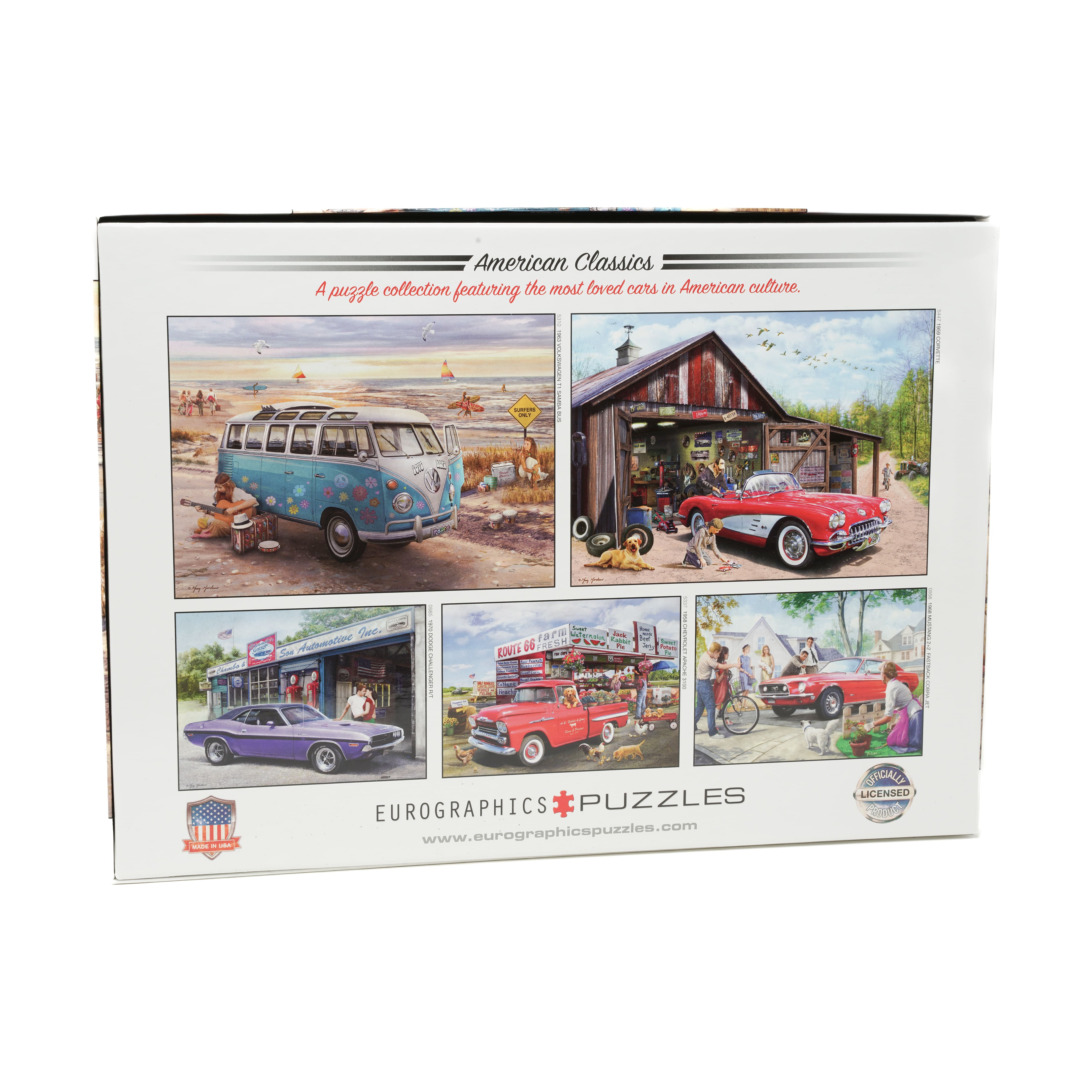 American Classics - The Love & Hope VW Bus by Greg Giordano: 1000 Pcs