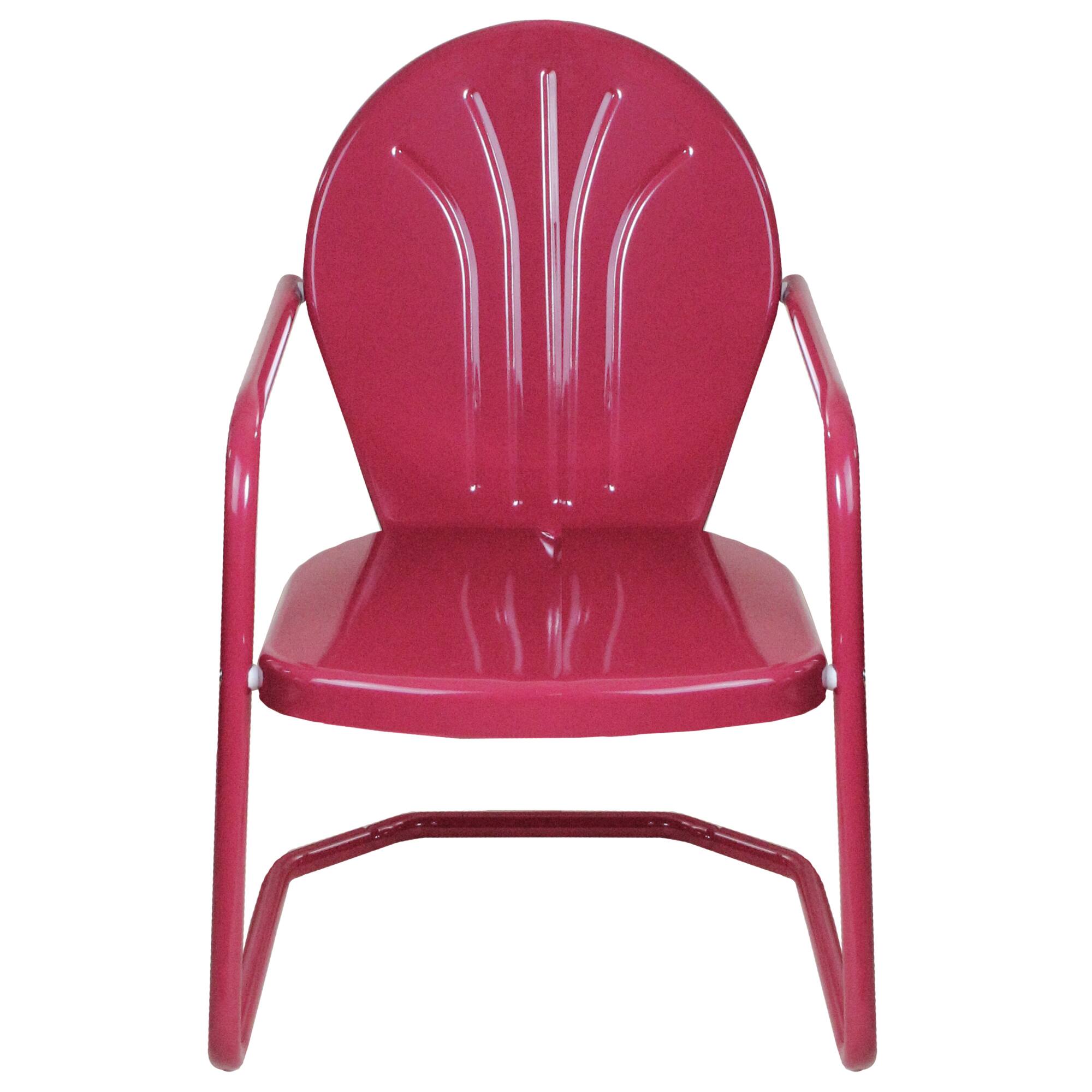 34&#x22; Outdoor Retro Tulip Armchair