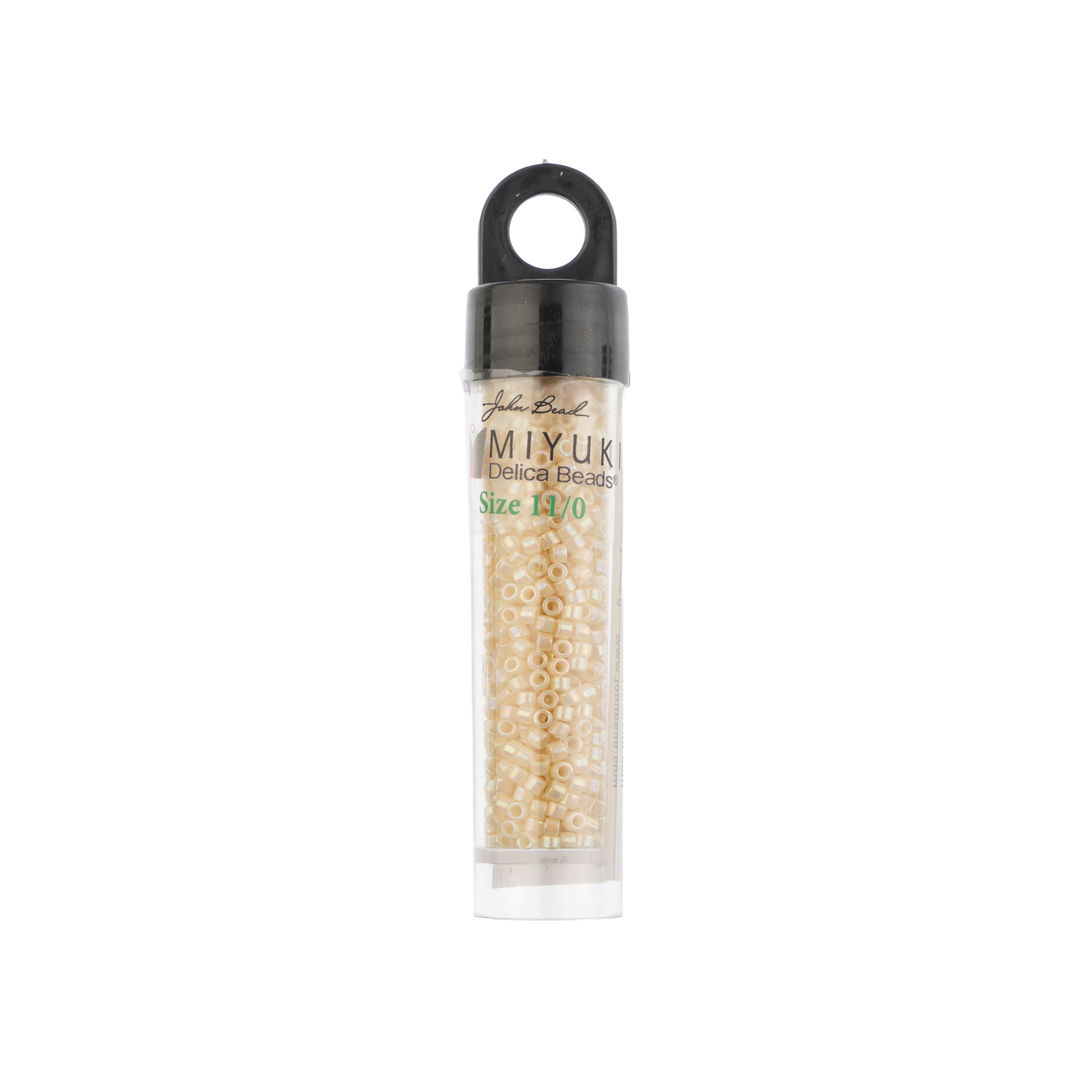 John Bead 11/0 Miyuki Delica Glass Seed Beads, 5g