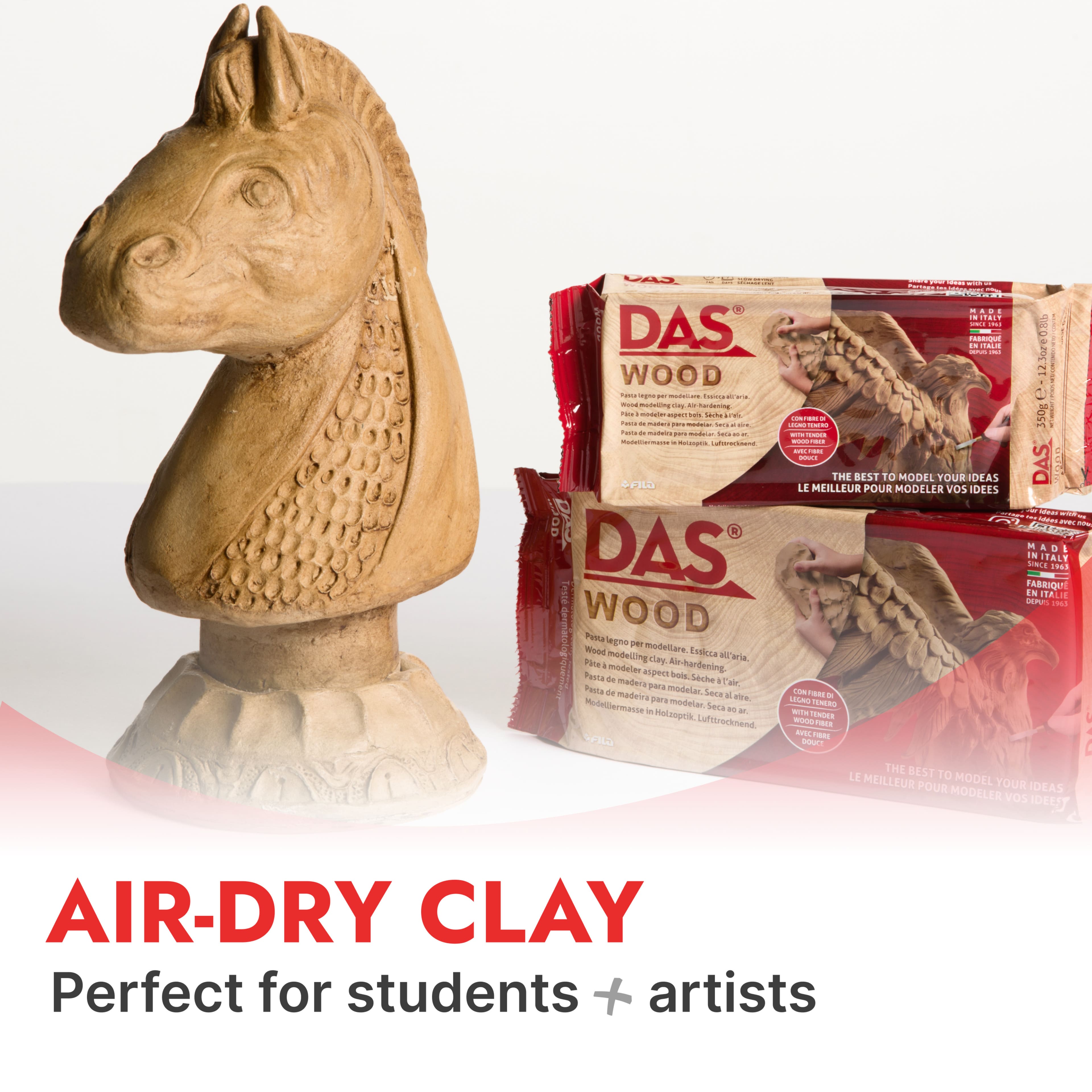 DAS&#xAE; 1.5lb. Wood Modeling Clay