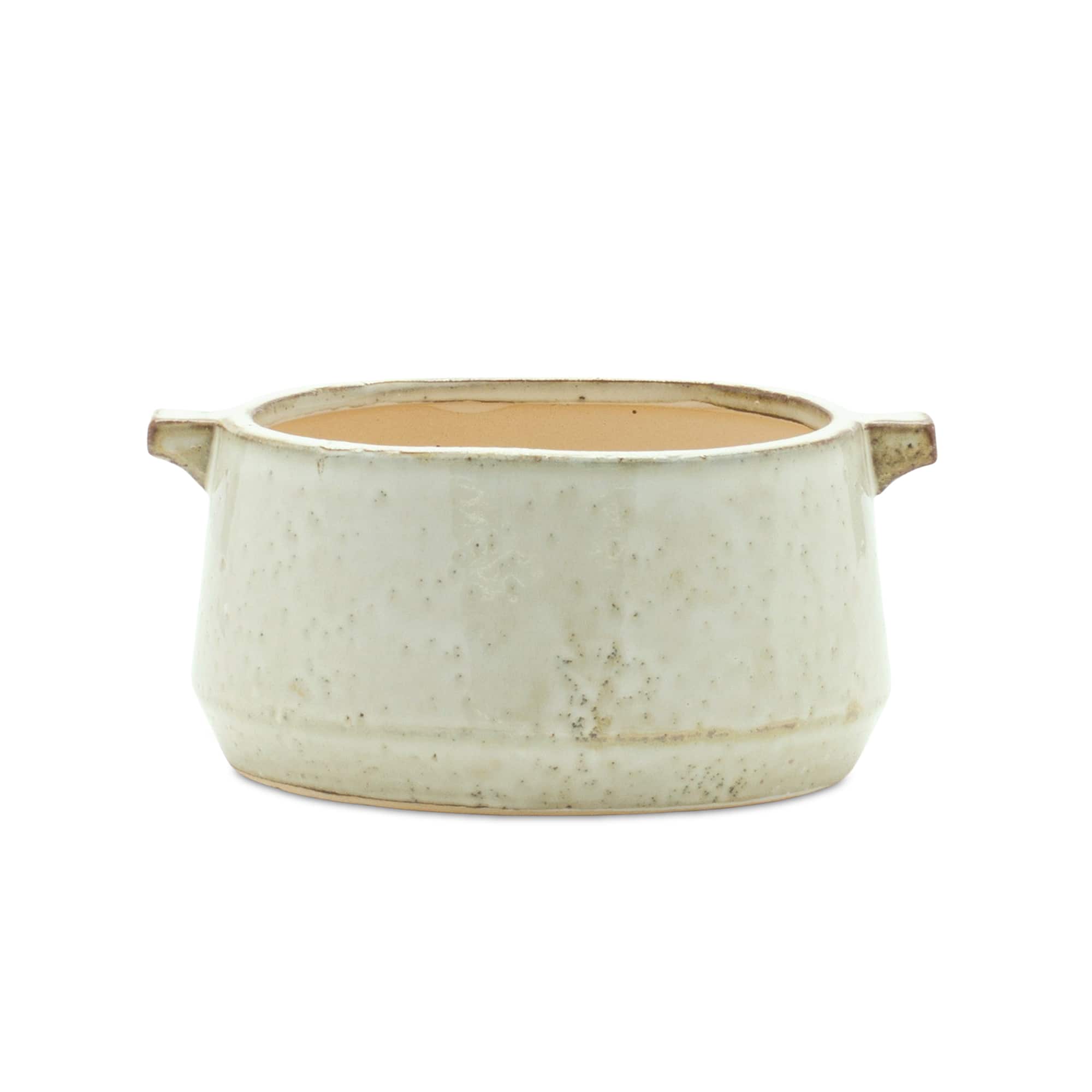 3.5&#x22; Decorative Terracotta Planter Bowl