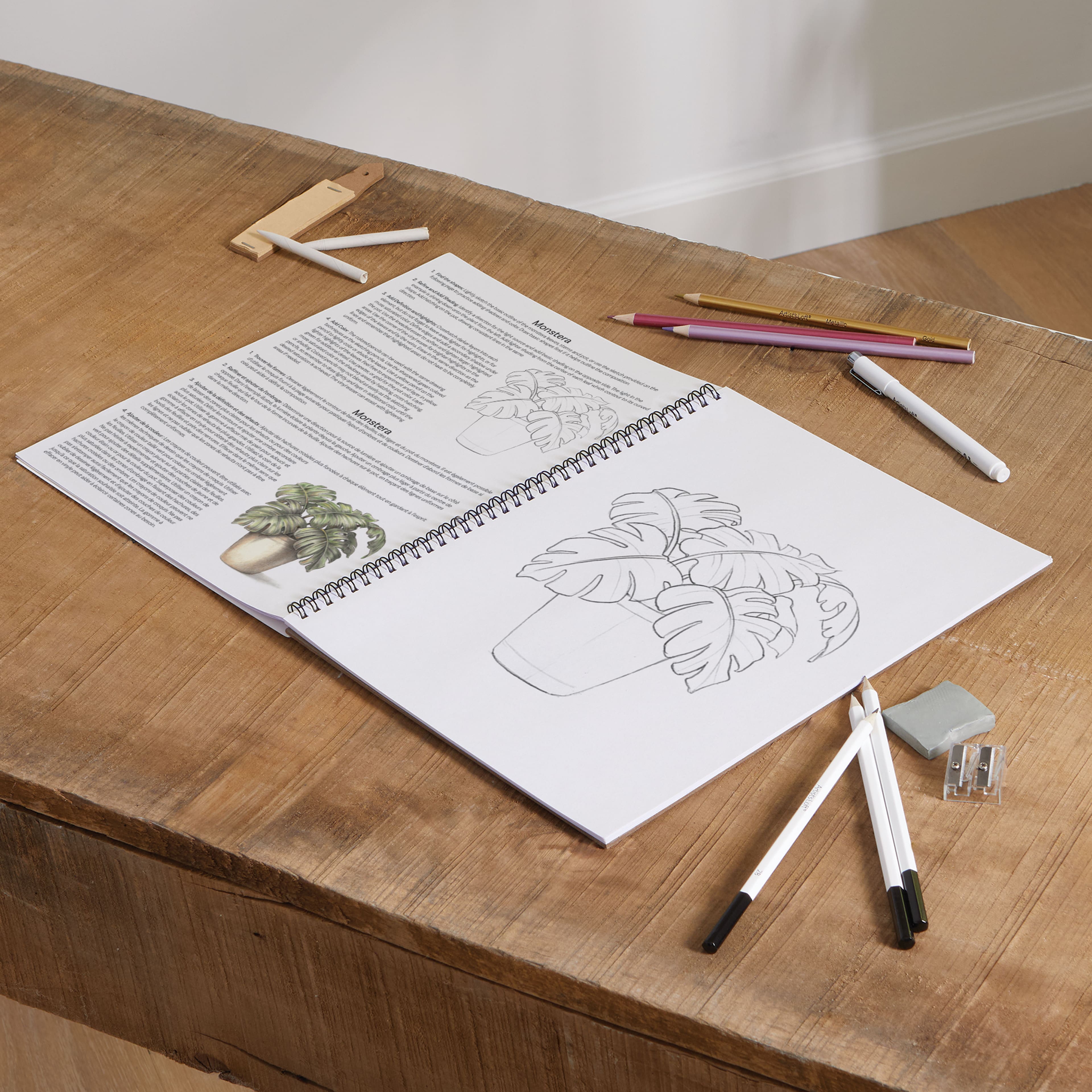 Ensemble technique à dessin d’Artist’s Loft