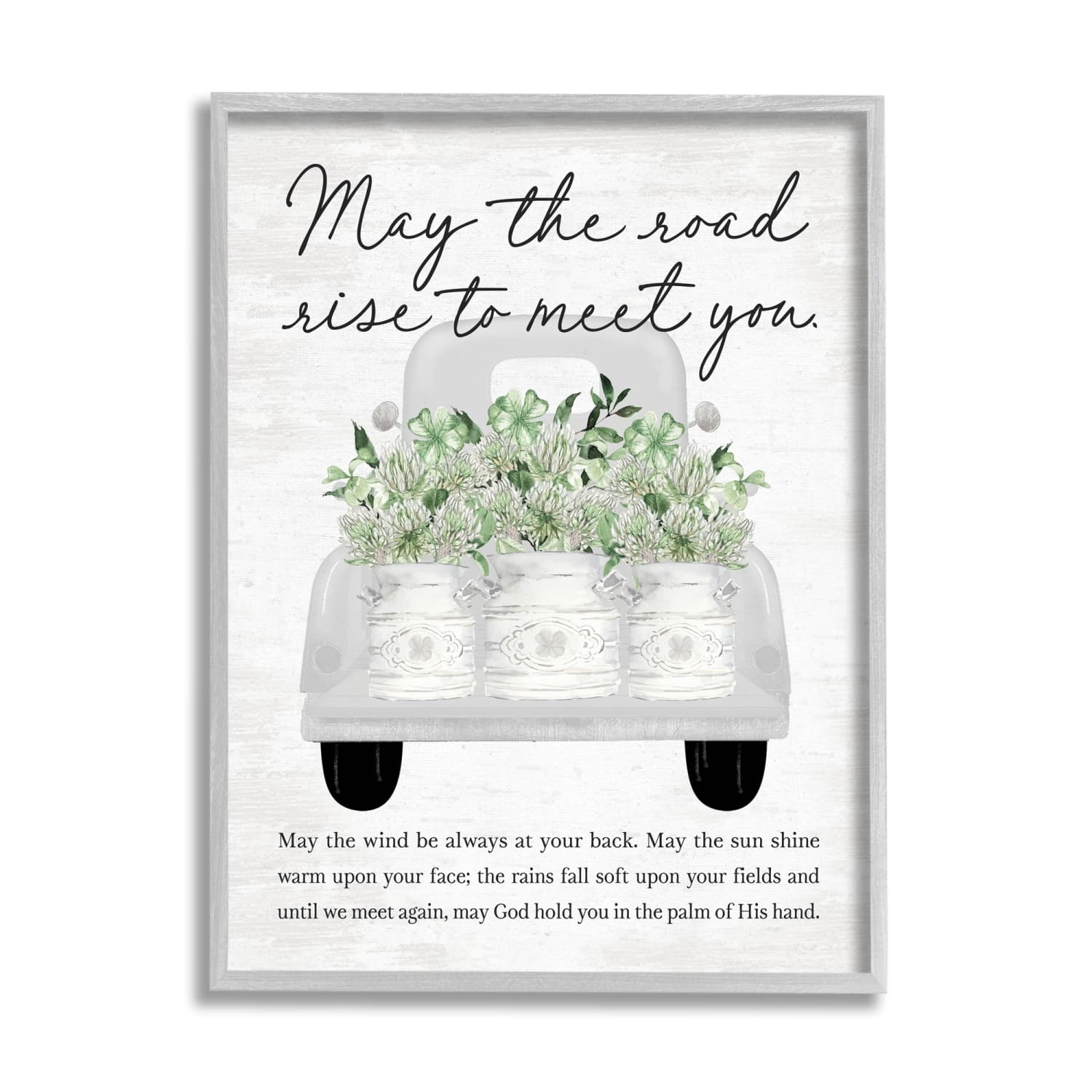 Stupell Industries Country Irish Proverb Framed Giclee Art