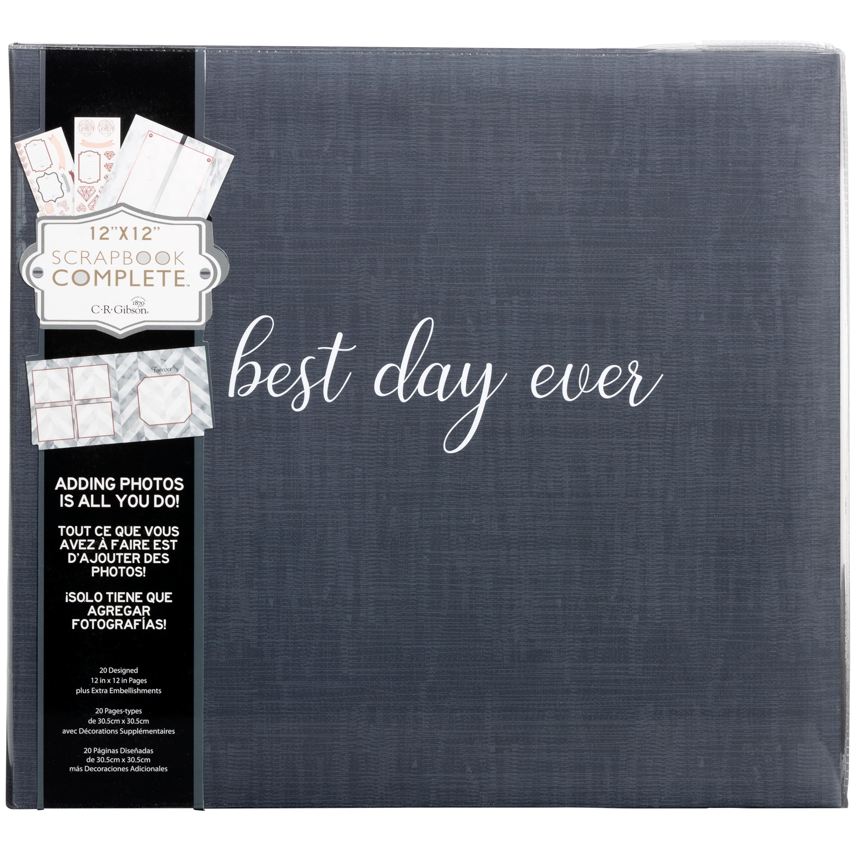 C.R. Gibson® Scrapbook Complete™ Best Day Ever Album