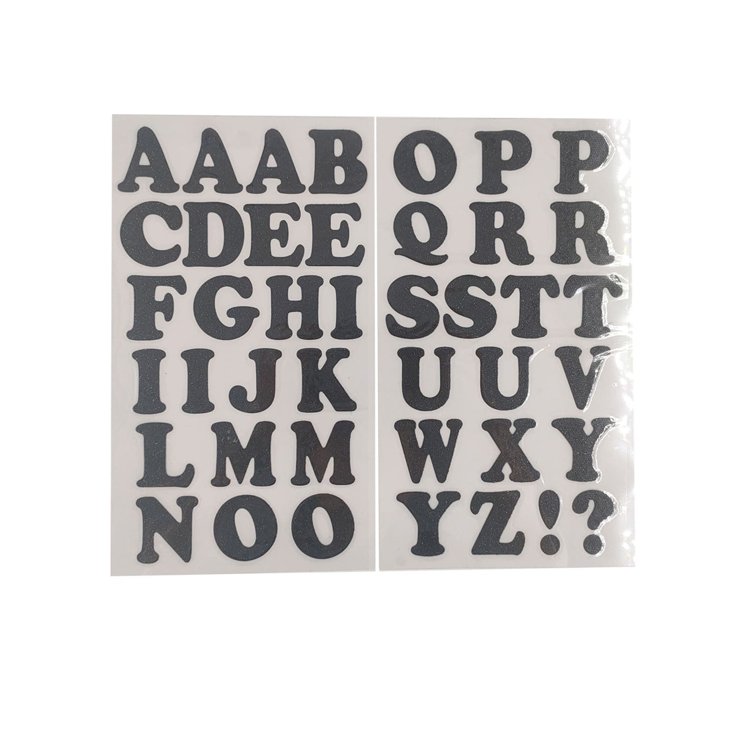 1.5&#x22; Iron-On Glitter Cooper Letters by Make Market&#xAE;