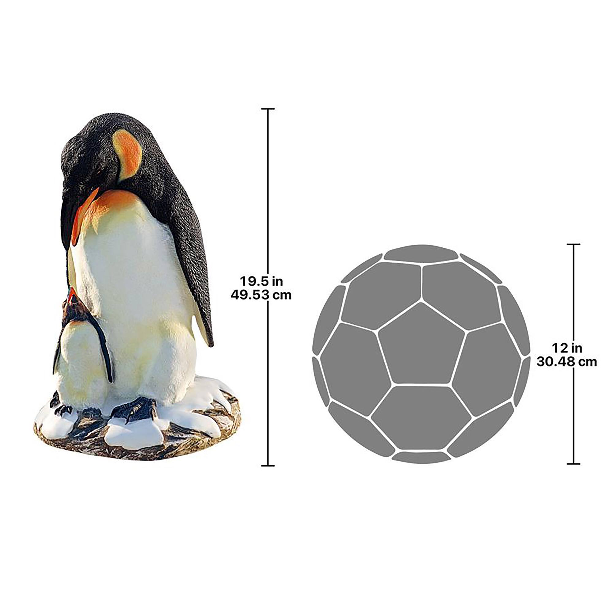 Design Toscano 19.5&#x22; Positively Penguins Sculpture