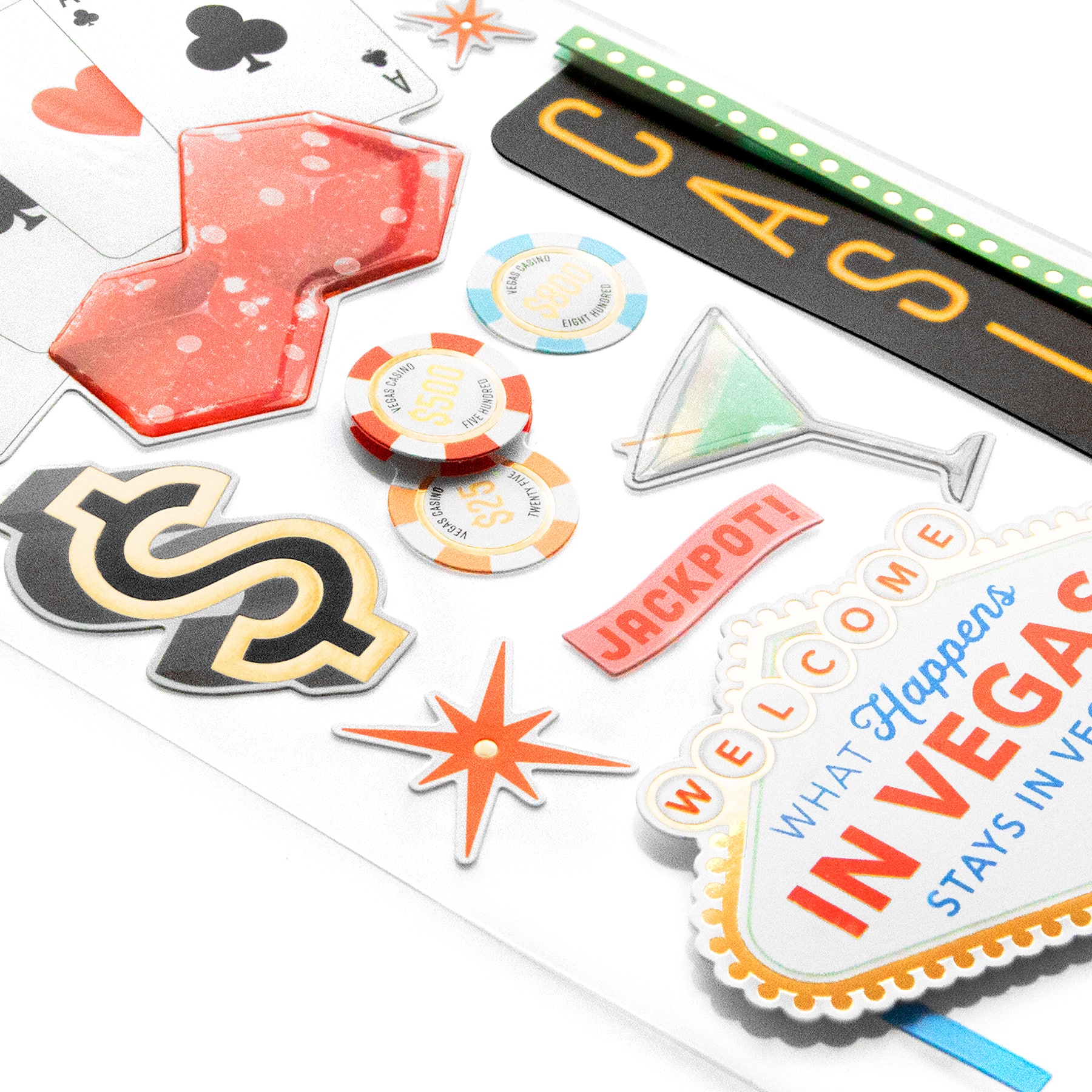 Vegas Dimensional Stickers by Recollections™