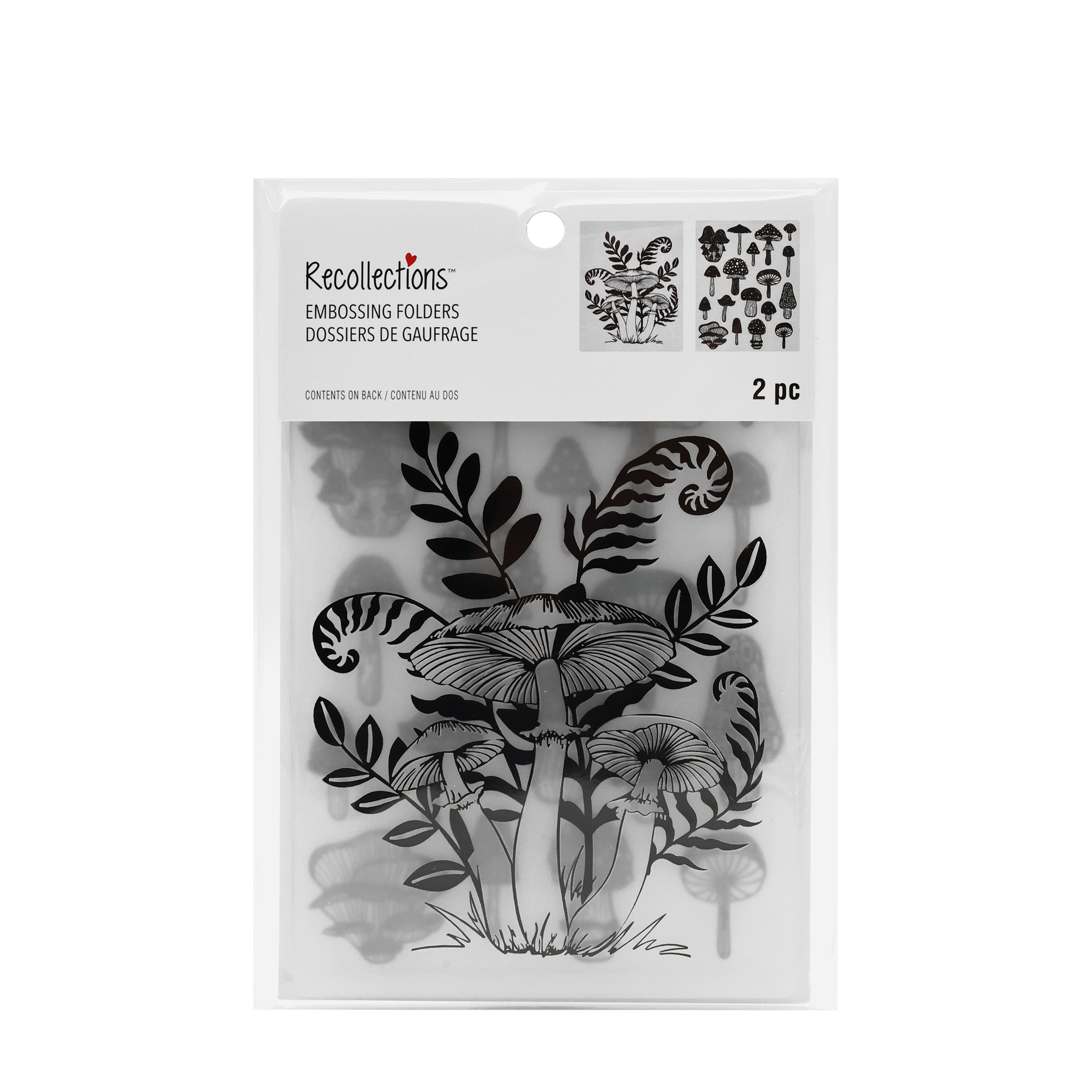 Mushroom Embossing Folders Set by Recollections&#x2122;