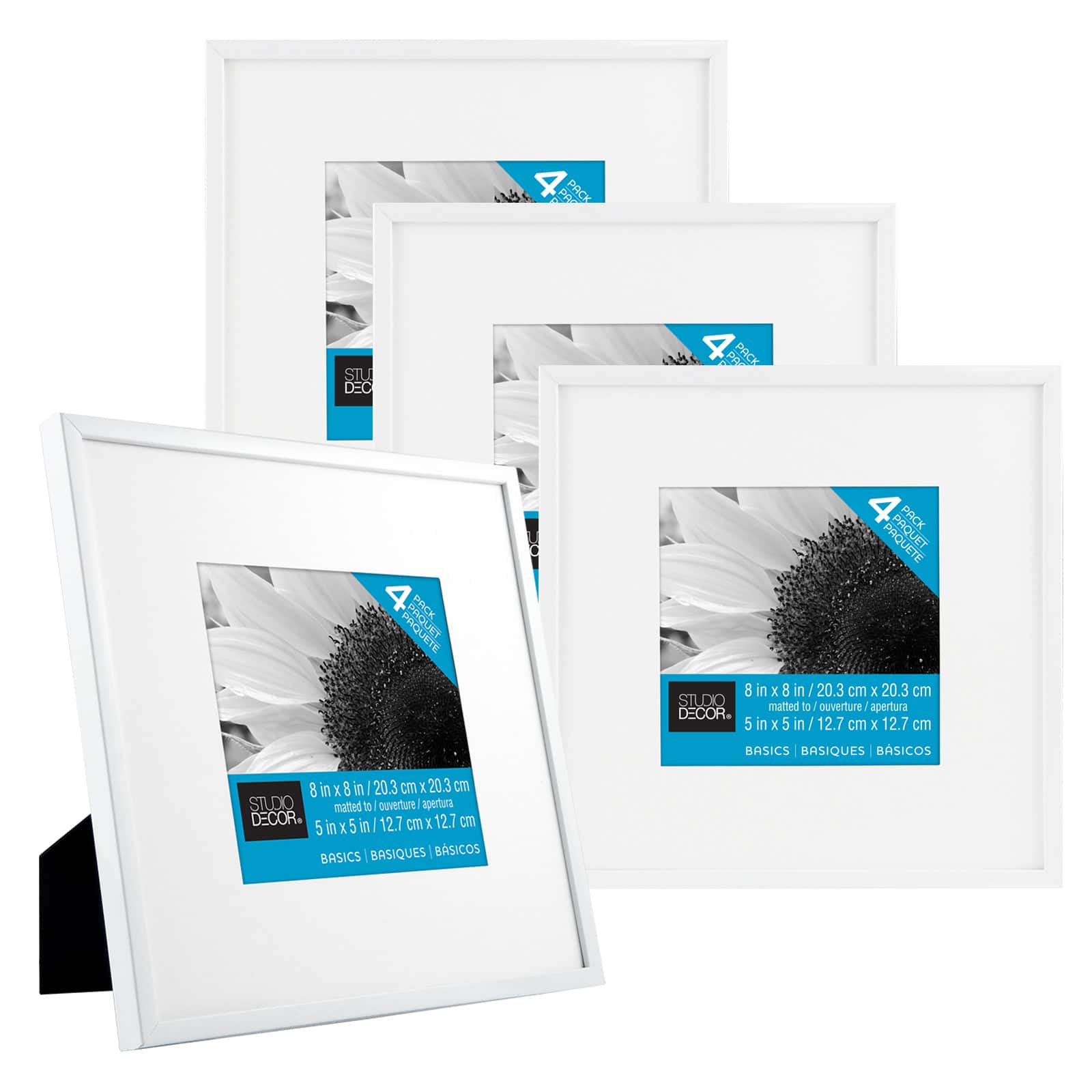White 4 x 6 Frame with Mat Lifestyles by Studio Decor®, 5 Pack
