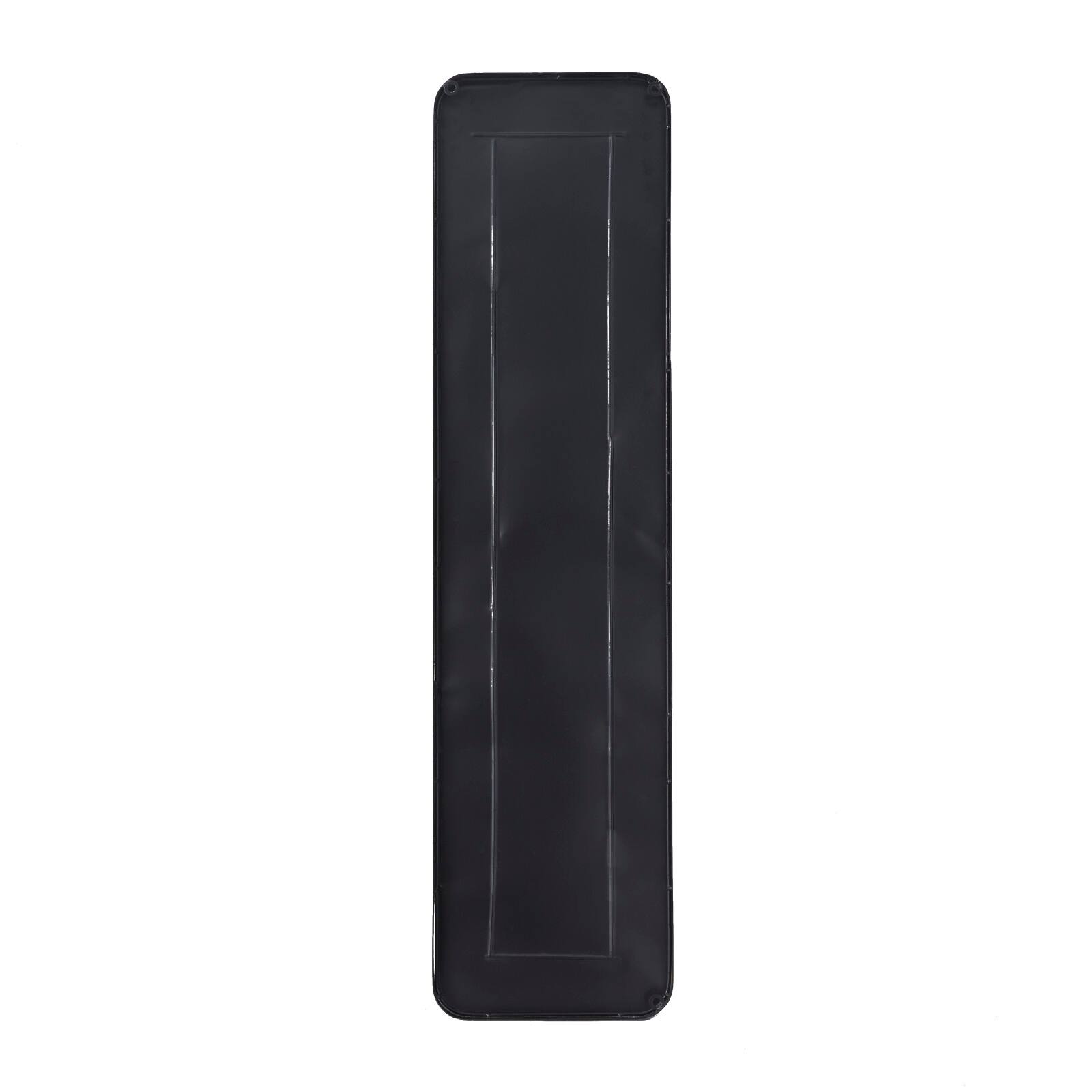 Black Iron Contemporary Wall Mirror, 48&#x22; x 12&#x22; x 2&#x22;