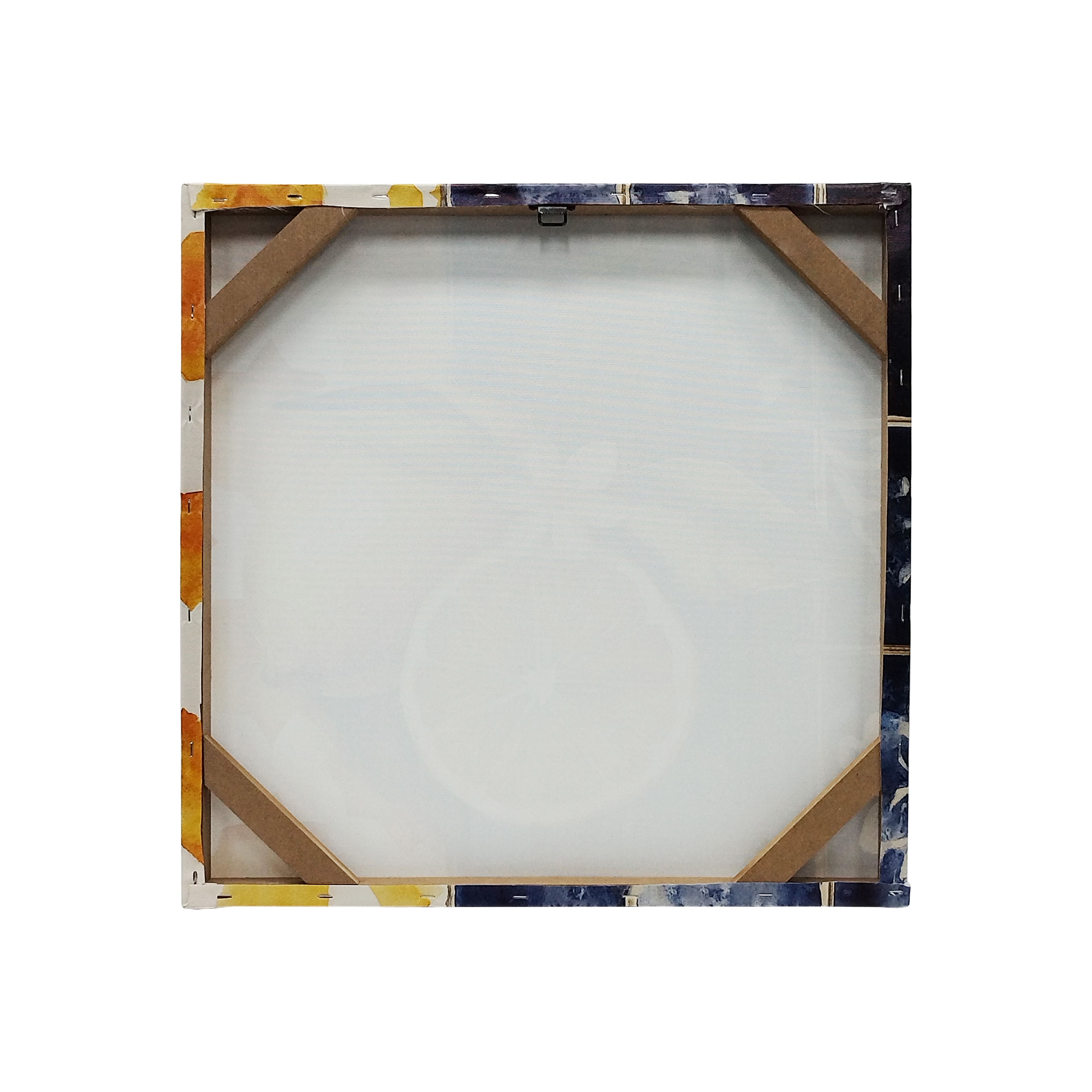 20" x 20" Lemons on Blue Tile Canvas Wall Art by Ashland®