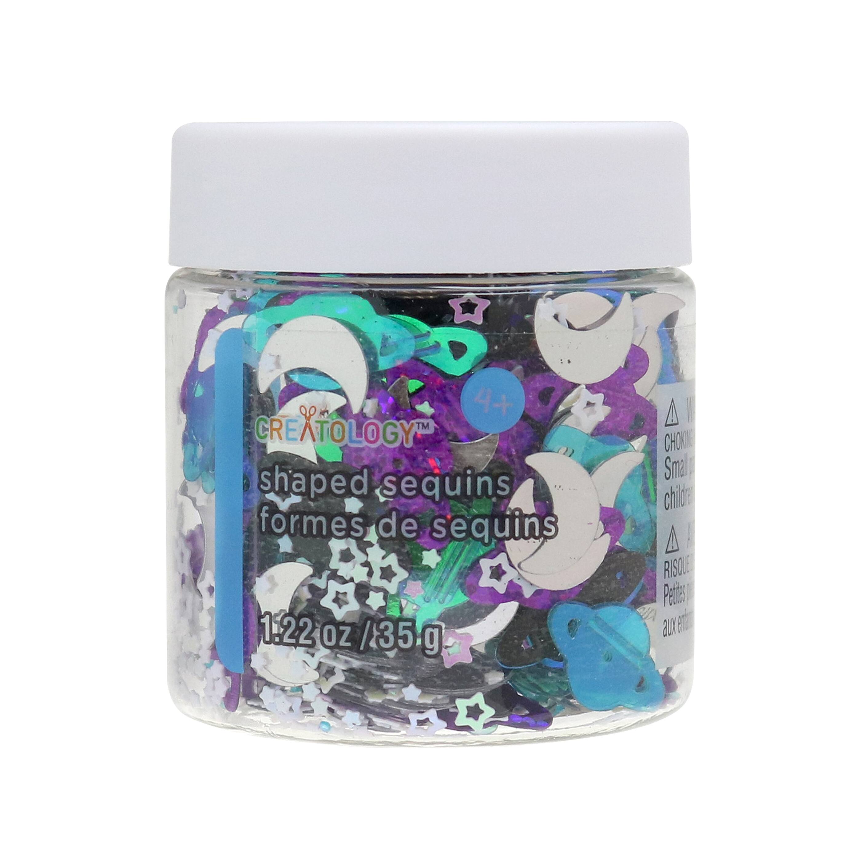 12 Pack: Space Shaped Sequins by Creatology™